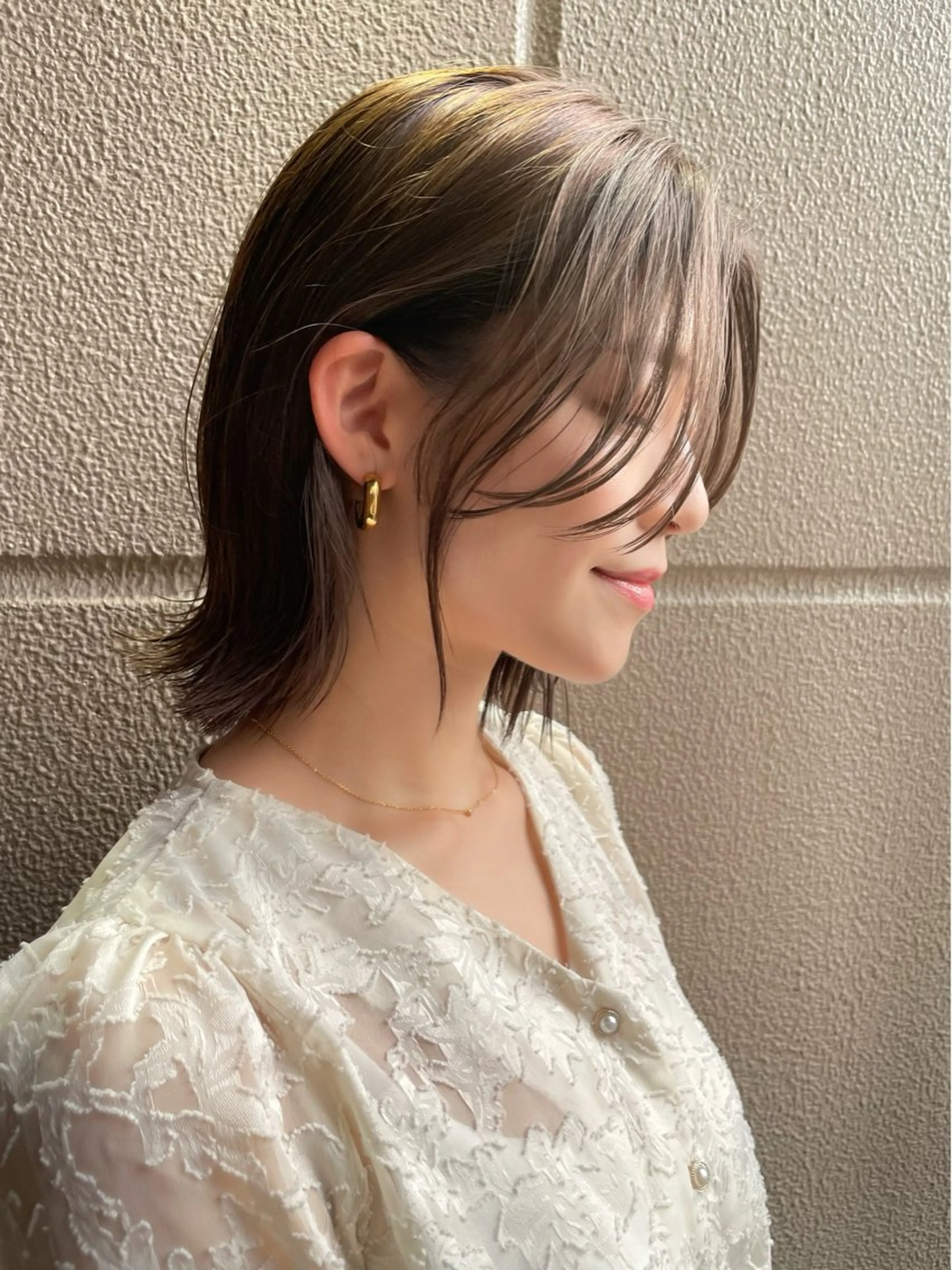 ミディアム 平 一裕のヘアスタイル