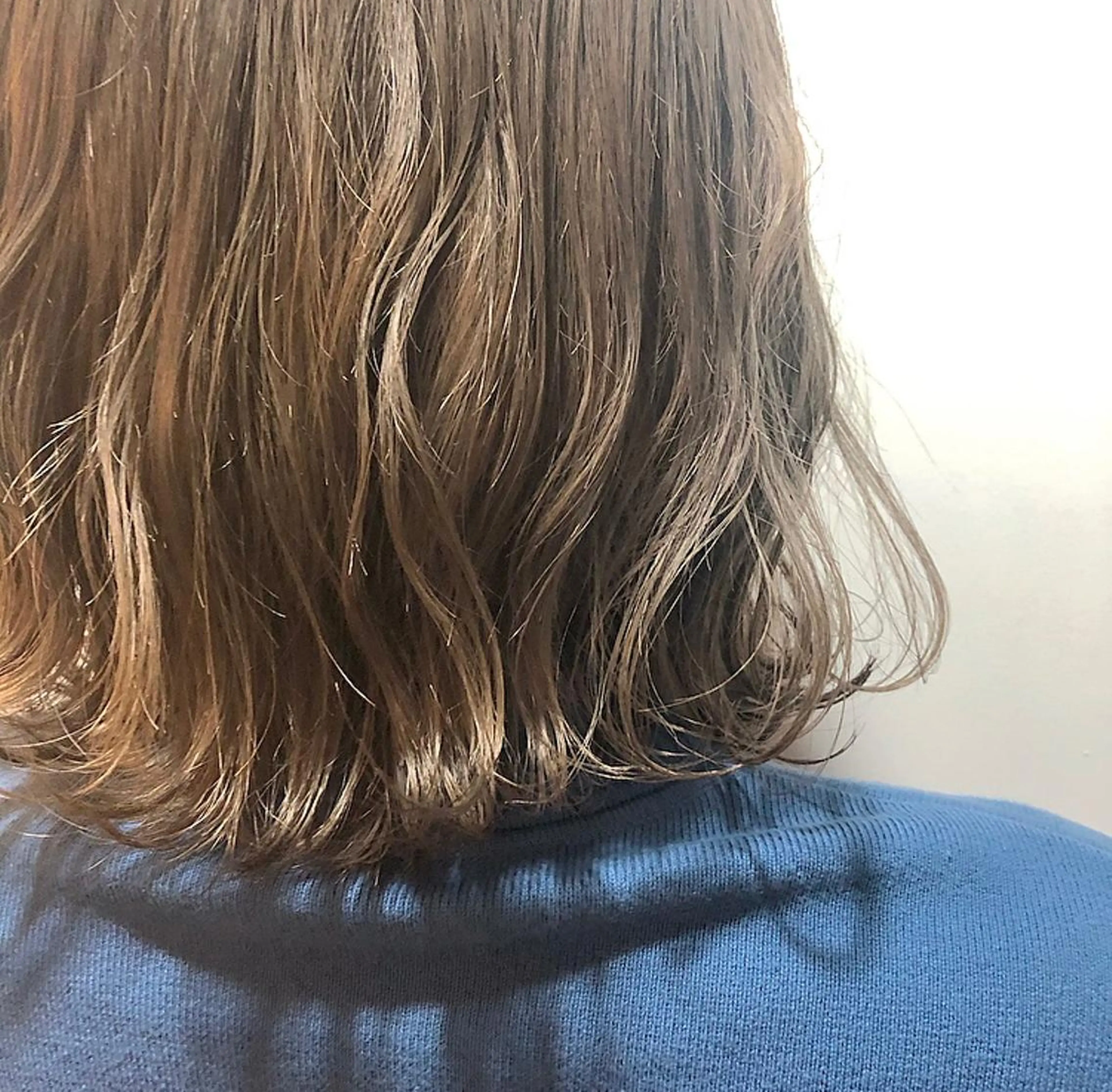 ミディアム カラー グレージュ ハイトーンカラー 髪質改善サロン 梅田/ヨナミネのヘアスタイル