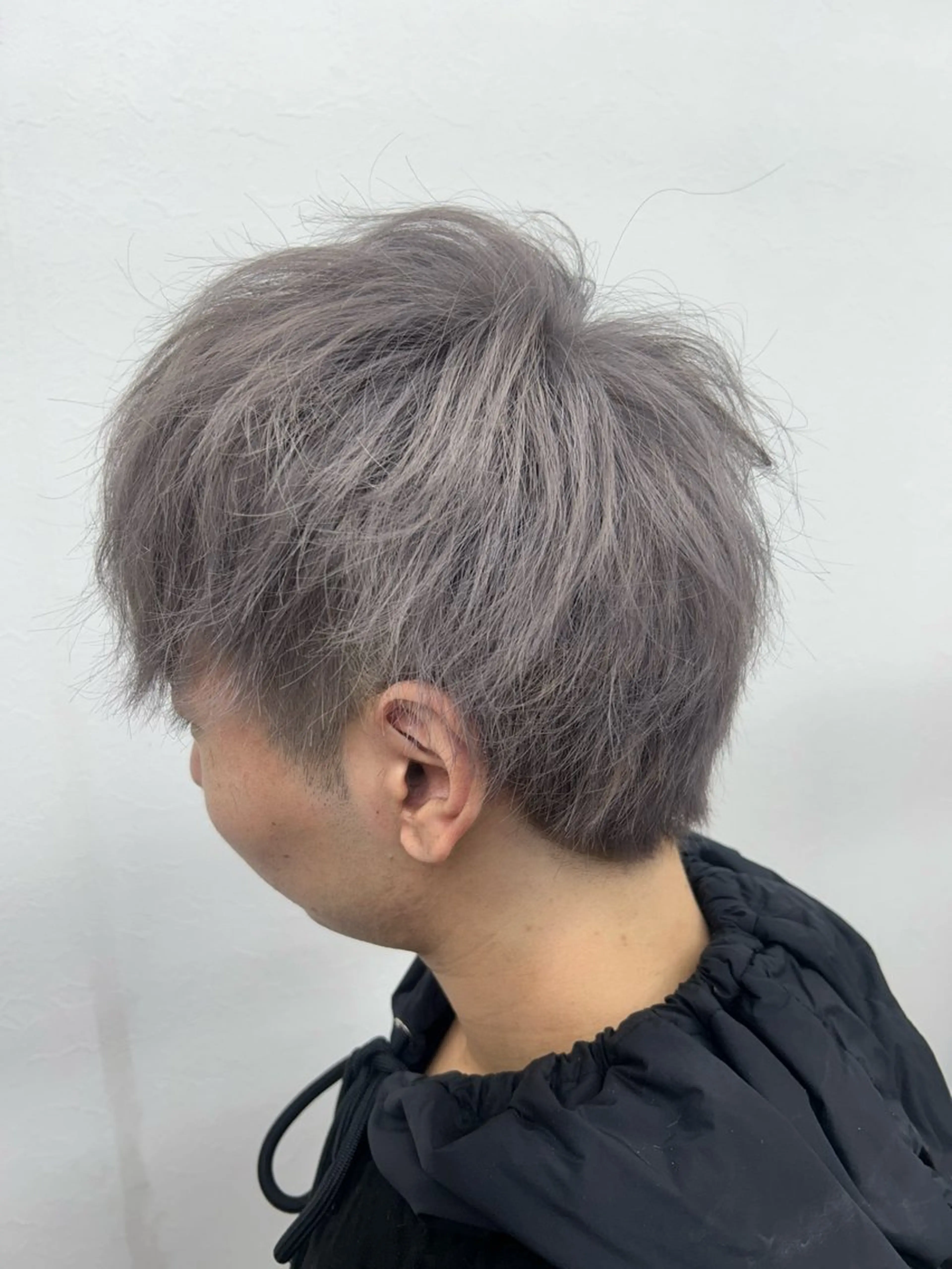 カラー メンズ ダブルスキルエクステ /羽エクステ白石宇由のヘアスタイル