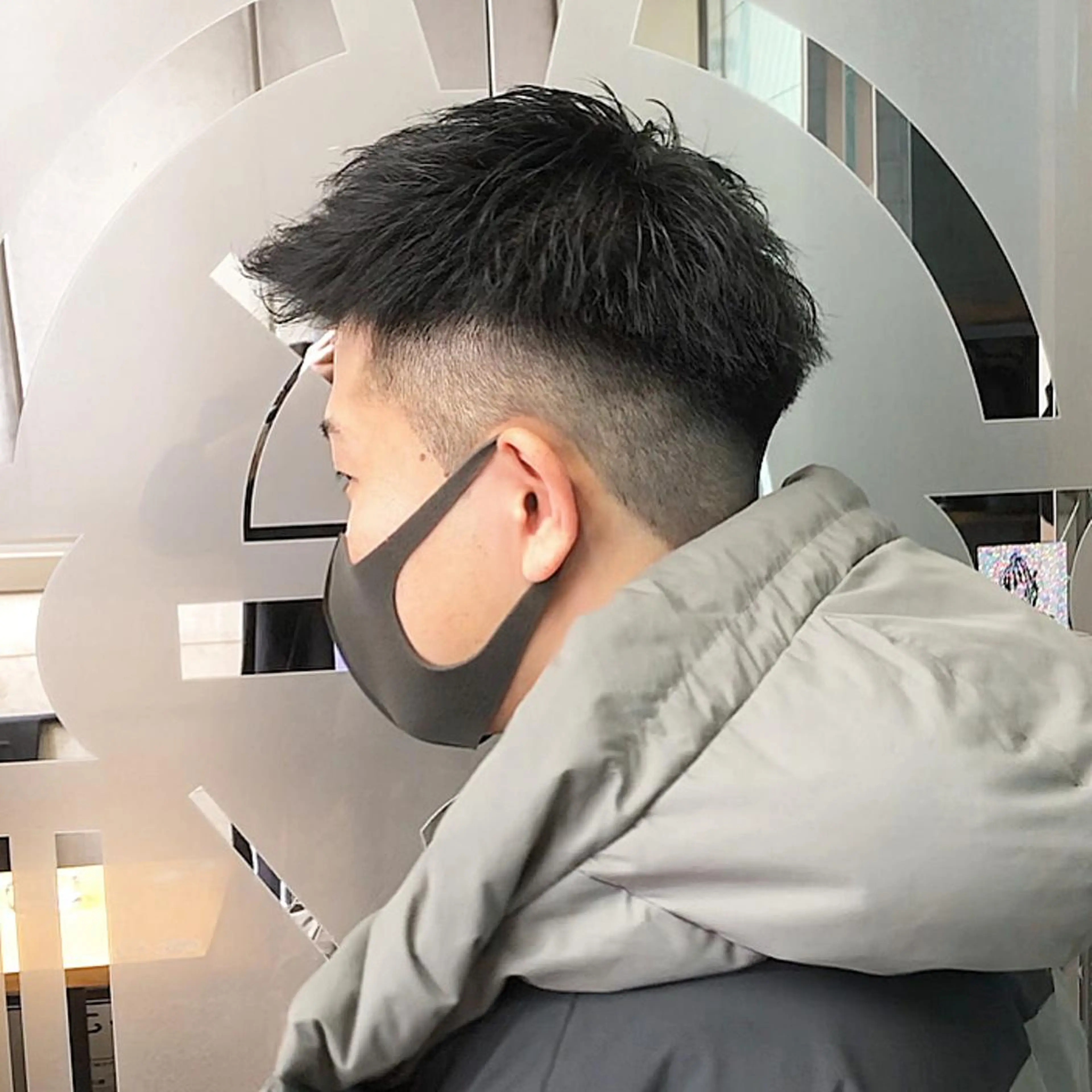 パーマ メンズ Le'a所属・渋谷/フェード/ 國分 翔のヘアスタイル