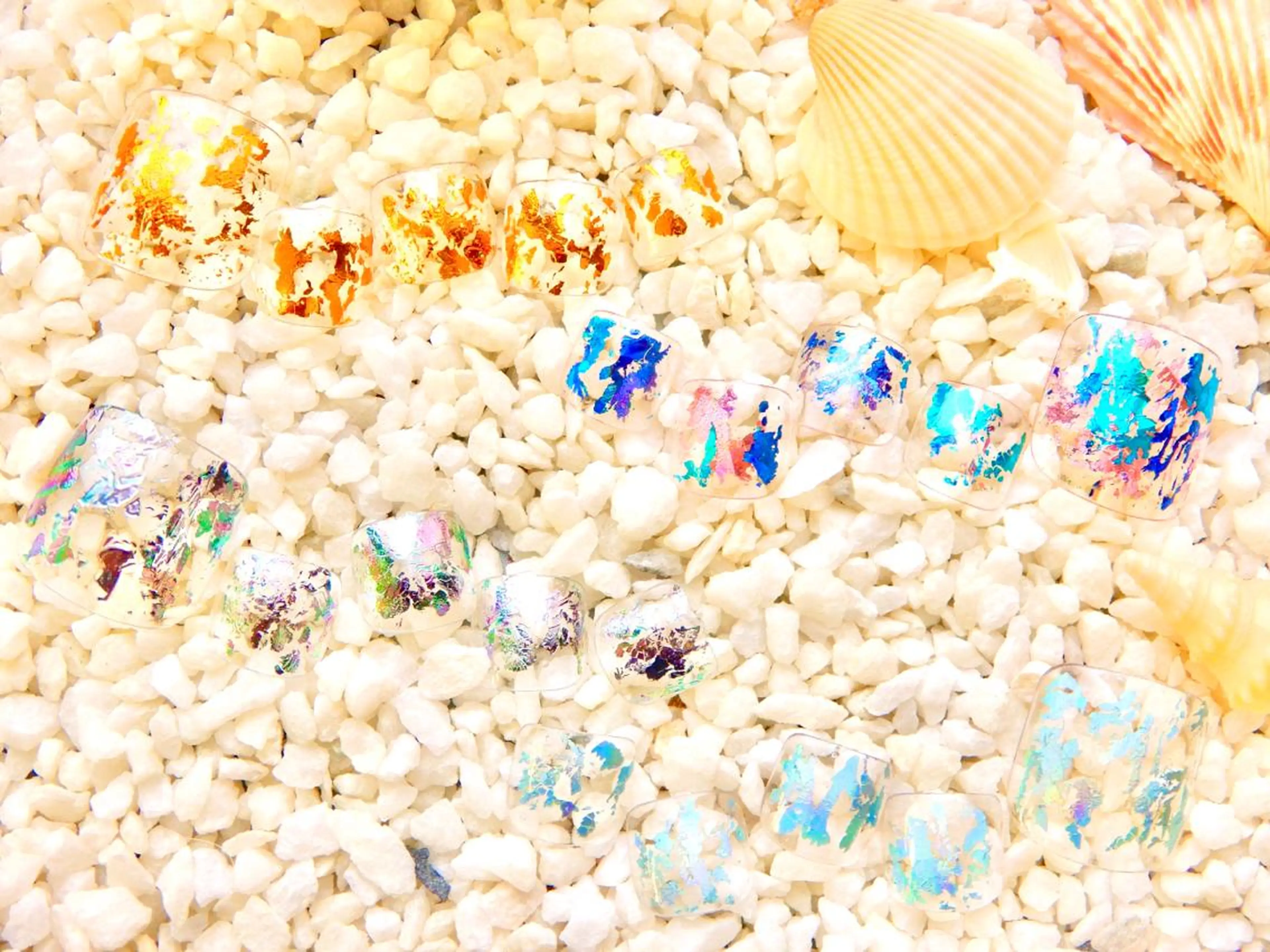 ネイル フットネイル キラキラネイル Dolce.Nail 柏店のネイルデザイン