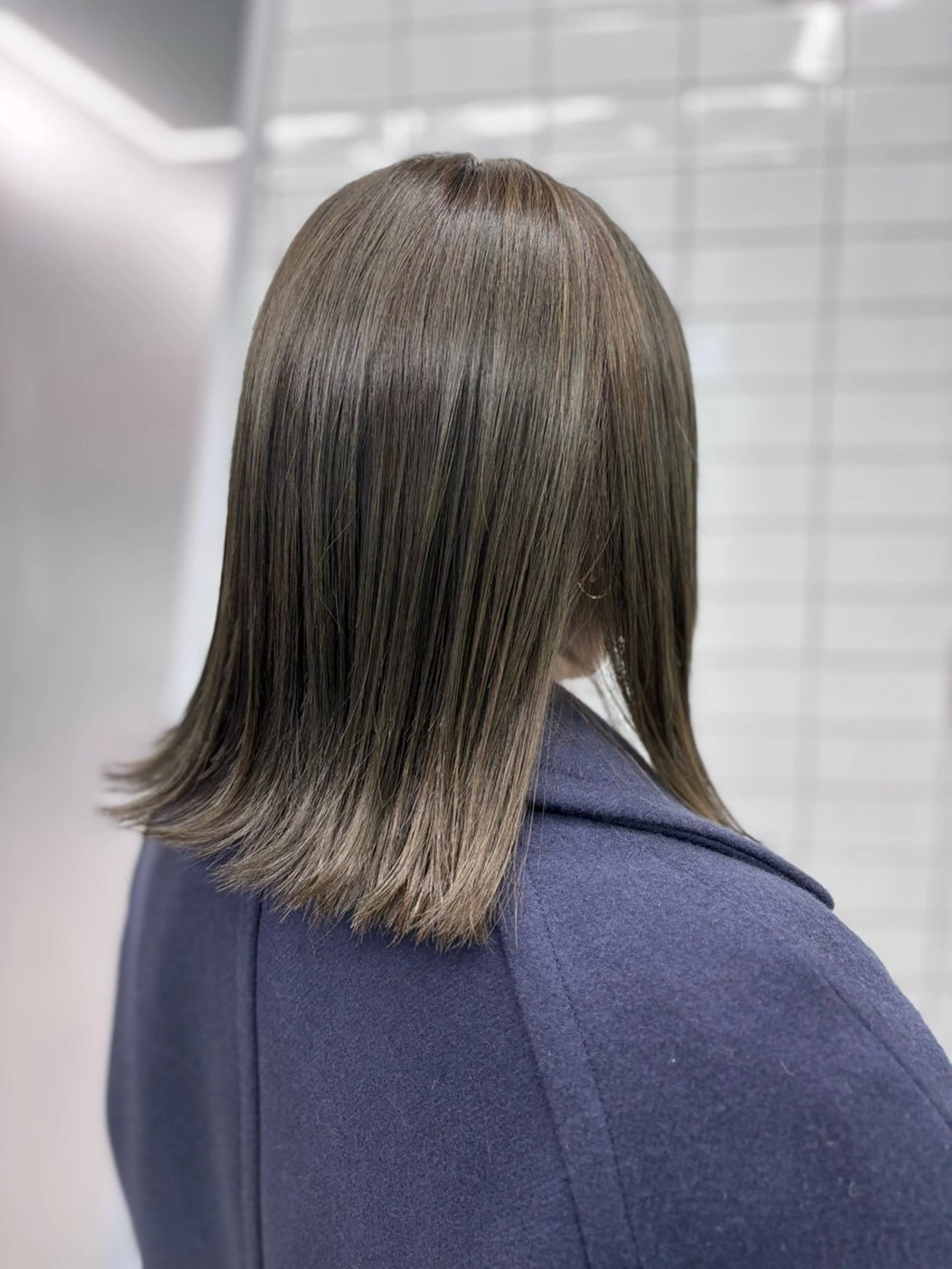 セミロング トリートメント オオバ｜ 理想寄せのヘアスタイル