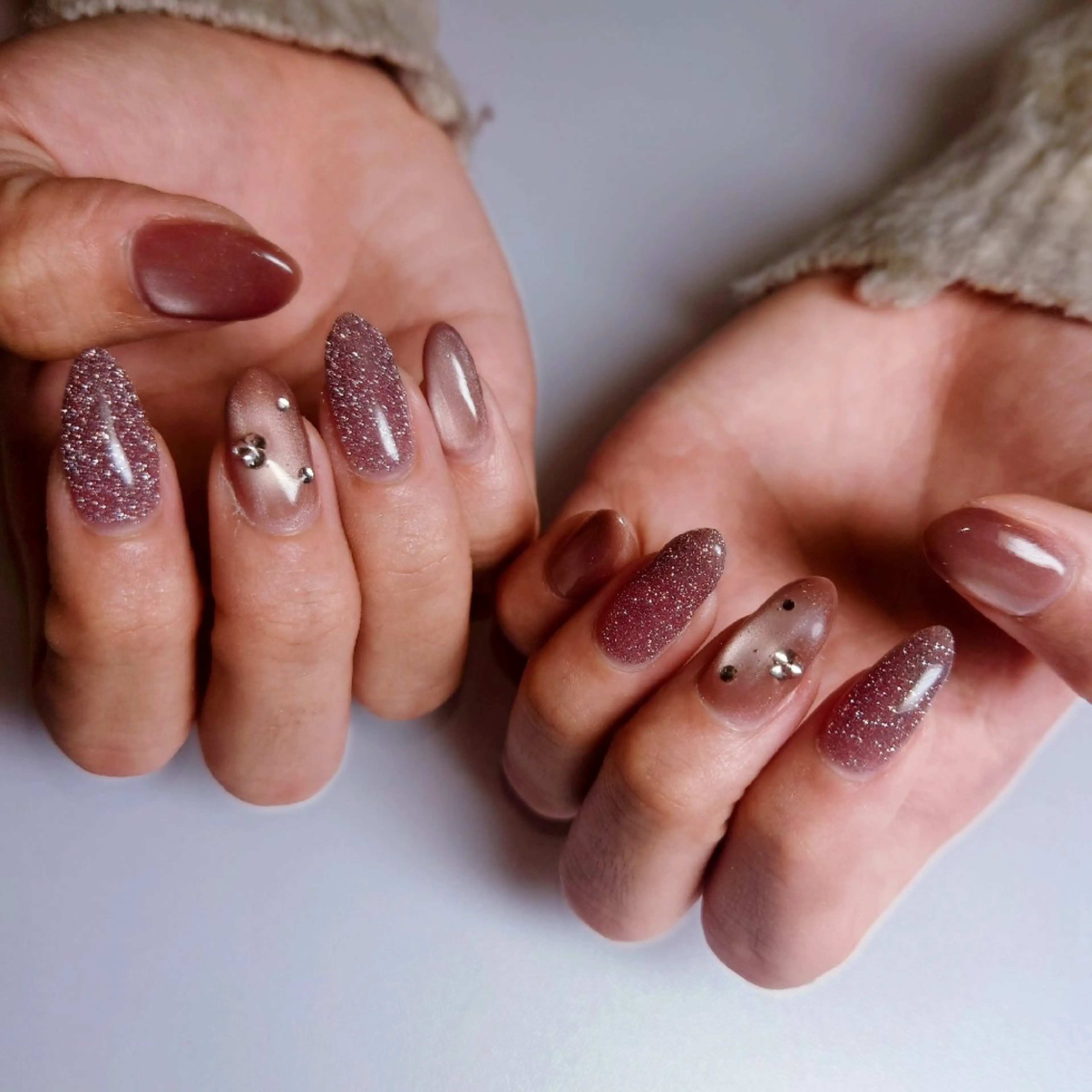 ネイル フラッシュネイル ラメ(グリッター) nailme! 遠藤智佳のネイルデザイン