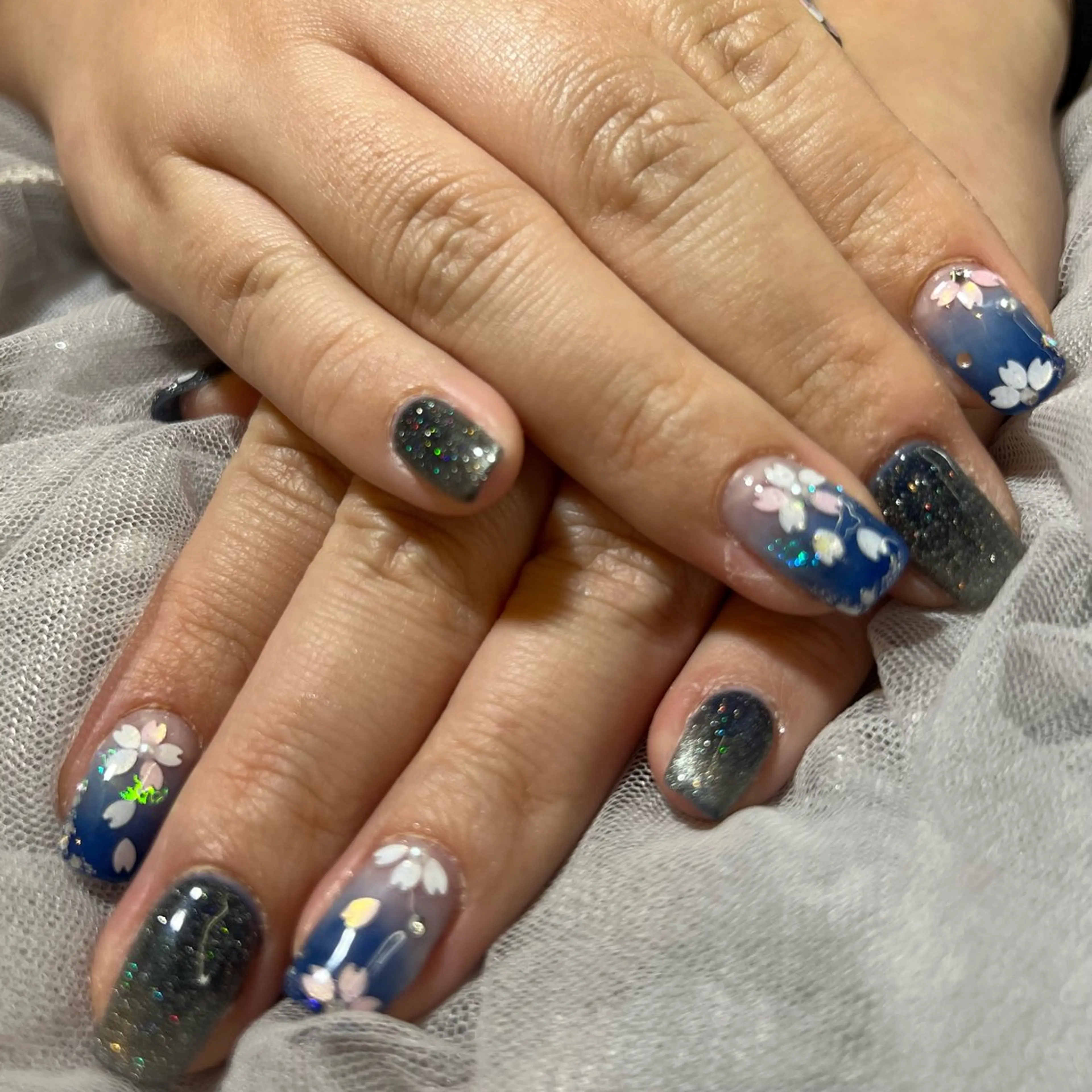 ネイル 桜ネイル ILLO Yuinaのネイルデザイン