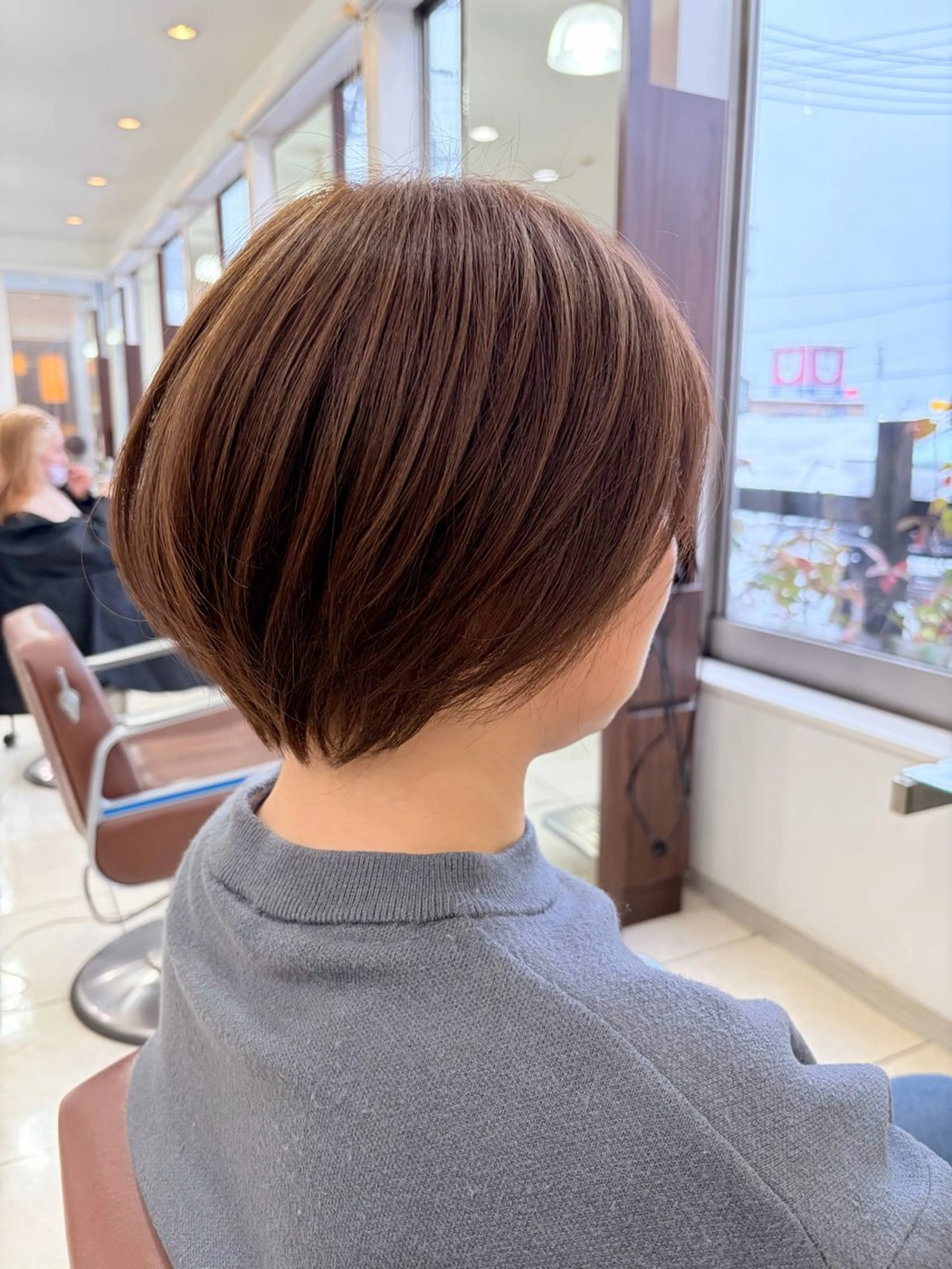 ショート 髪質改善 ショートヘア トリートメント カット ヘアカラー トリートメント ラプトヘアアームズ所属・横山 水空のヘアスタイル