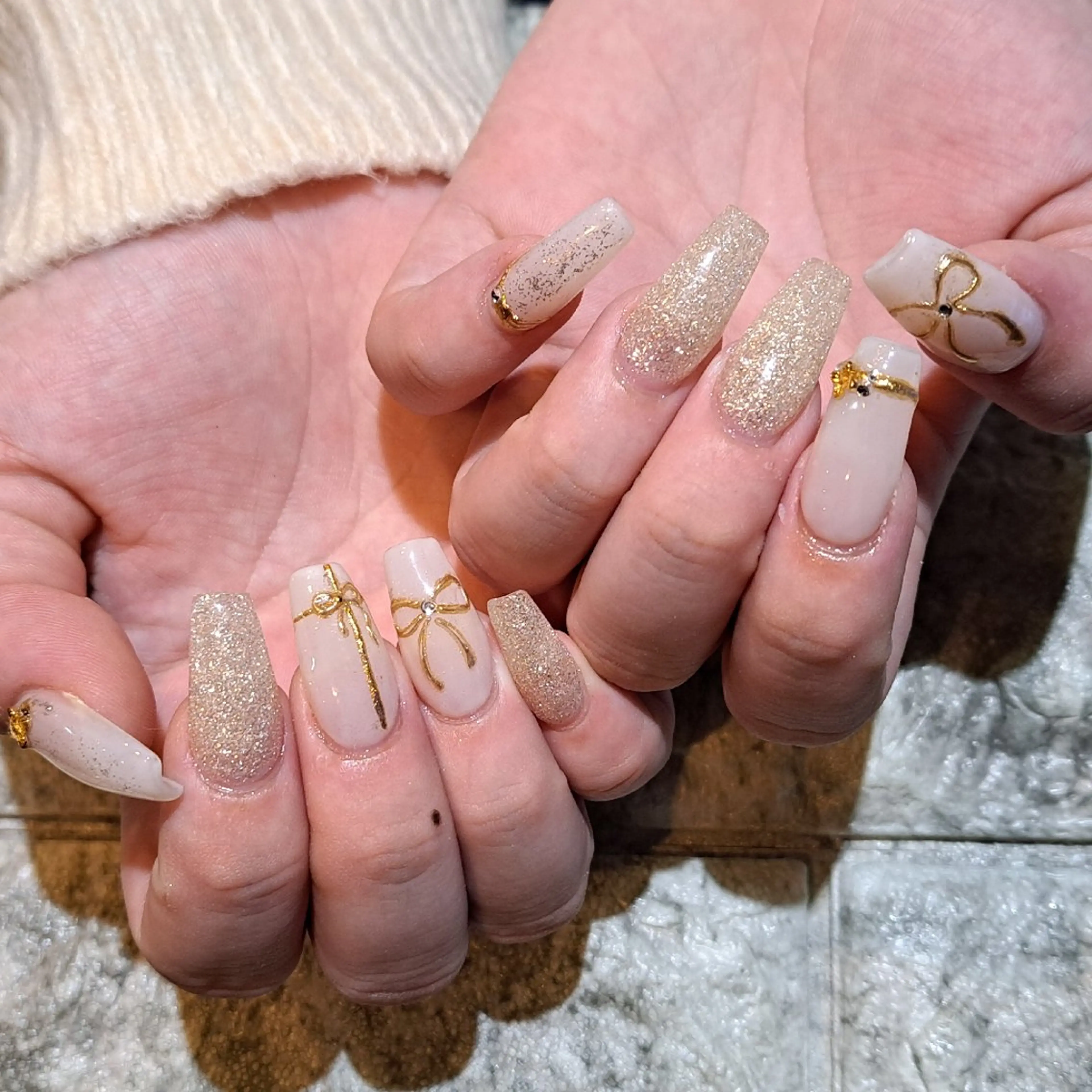 ネイル ハンドネイル RounGe町田店 🧸大谷のネイルデザイン