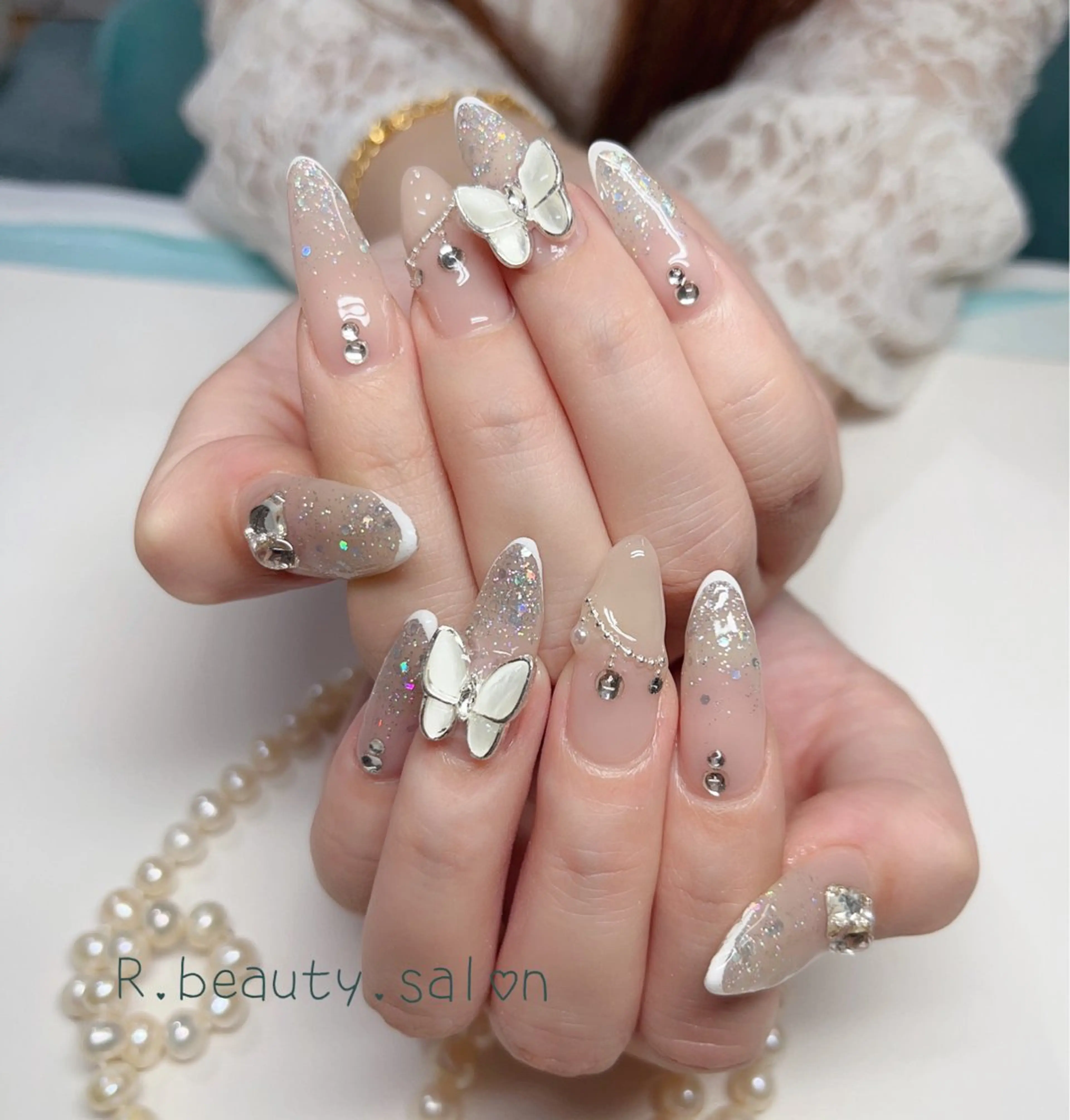 ネイル スカルプネイル R.beauty サロンのネイルデザイン