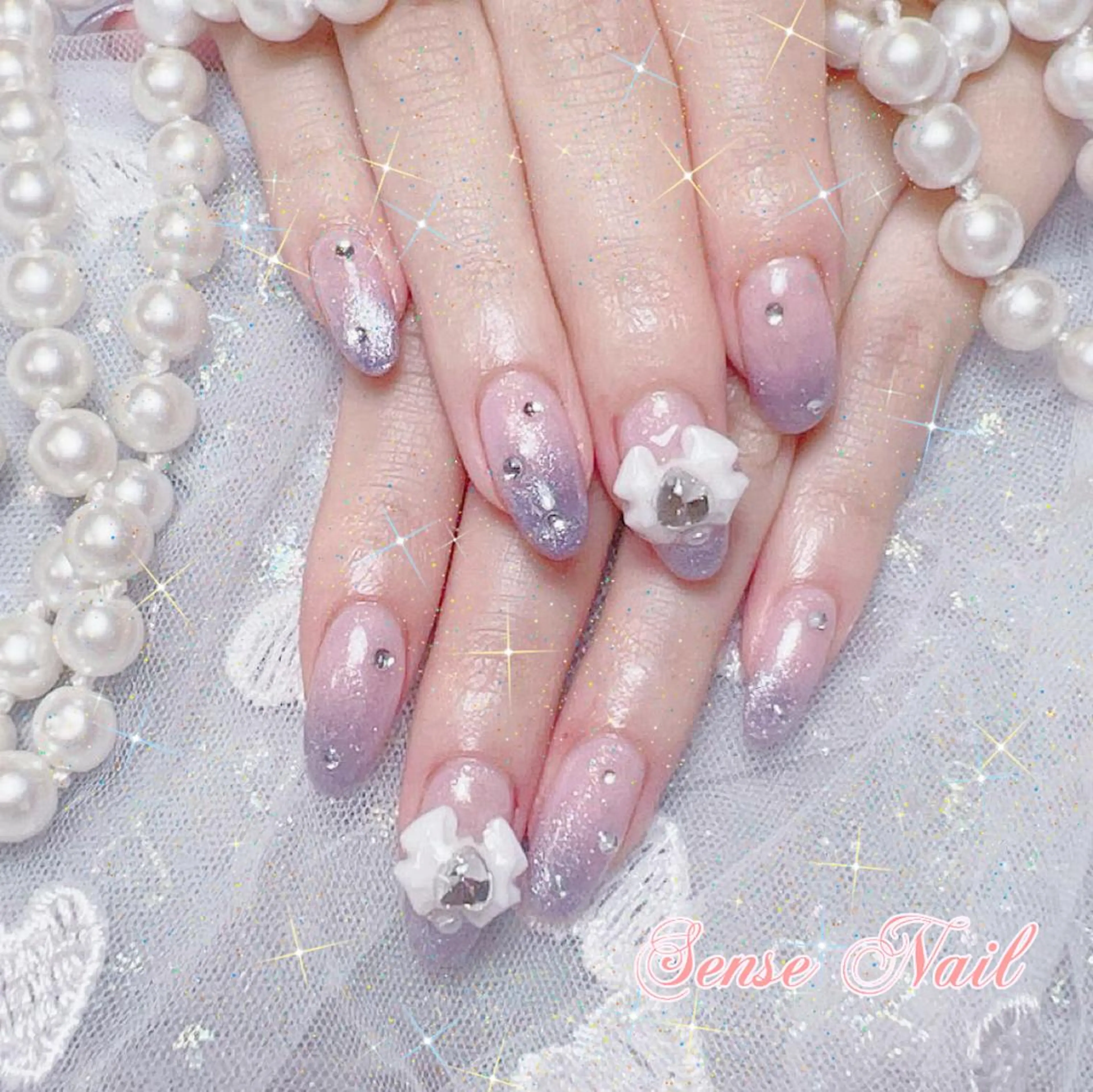 ネイル ハンドネイル ハンドケア 🍓Silk Eleganceのネイルデザイン