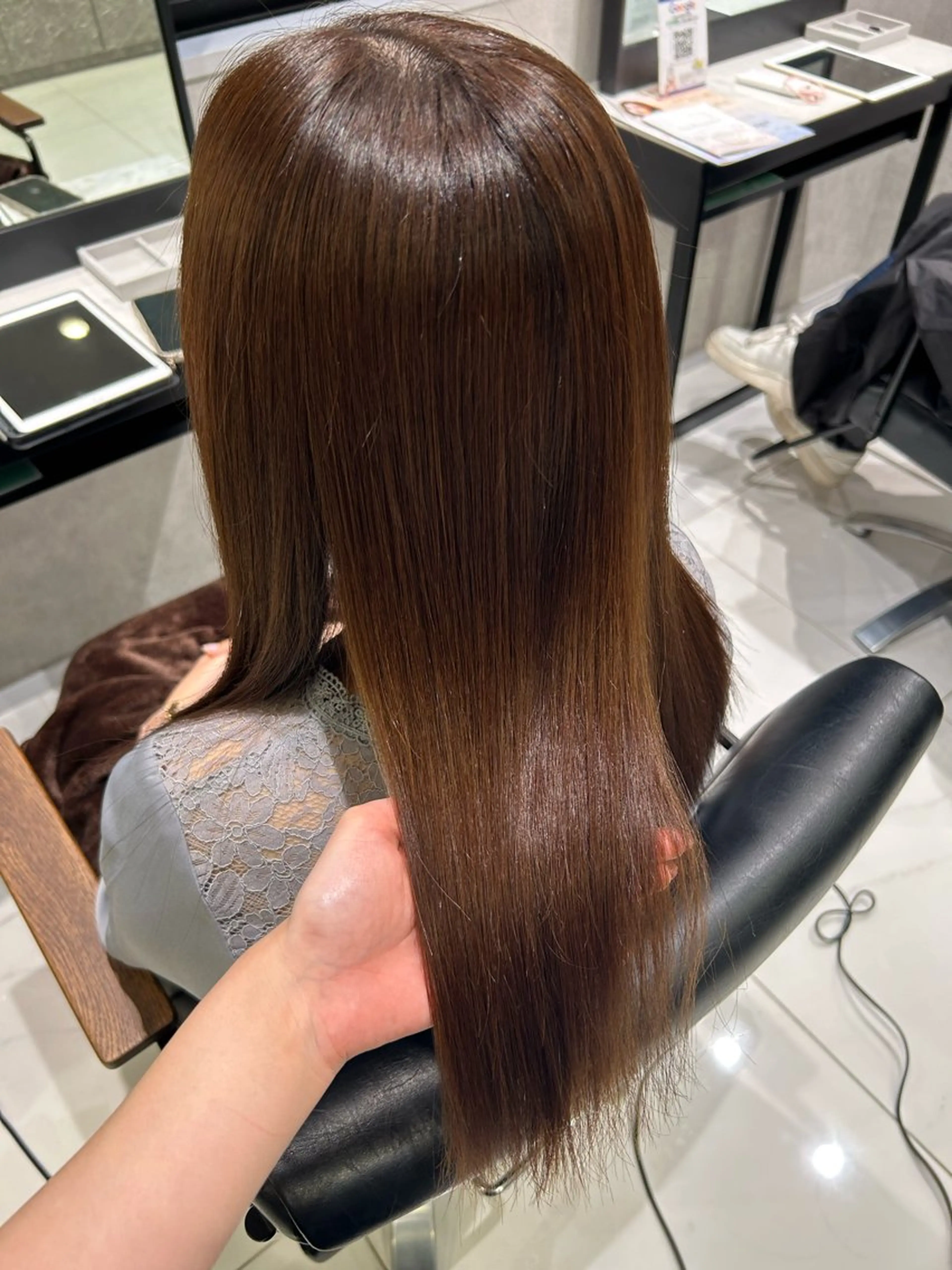 カラー ヘアカラー トレンド甘めガーリー Mizuki☁️🫧のヘアスタイル