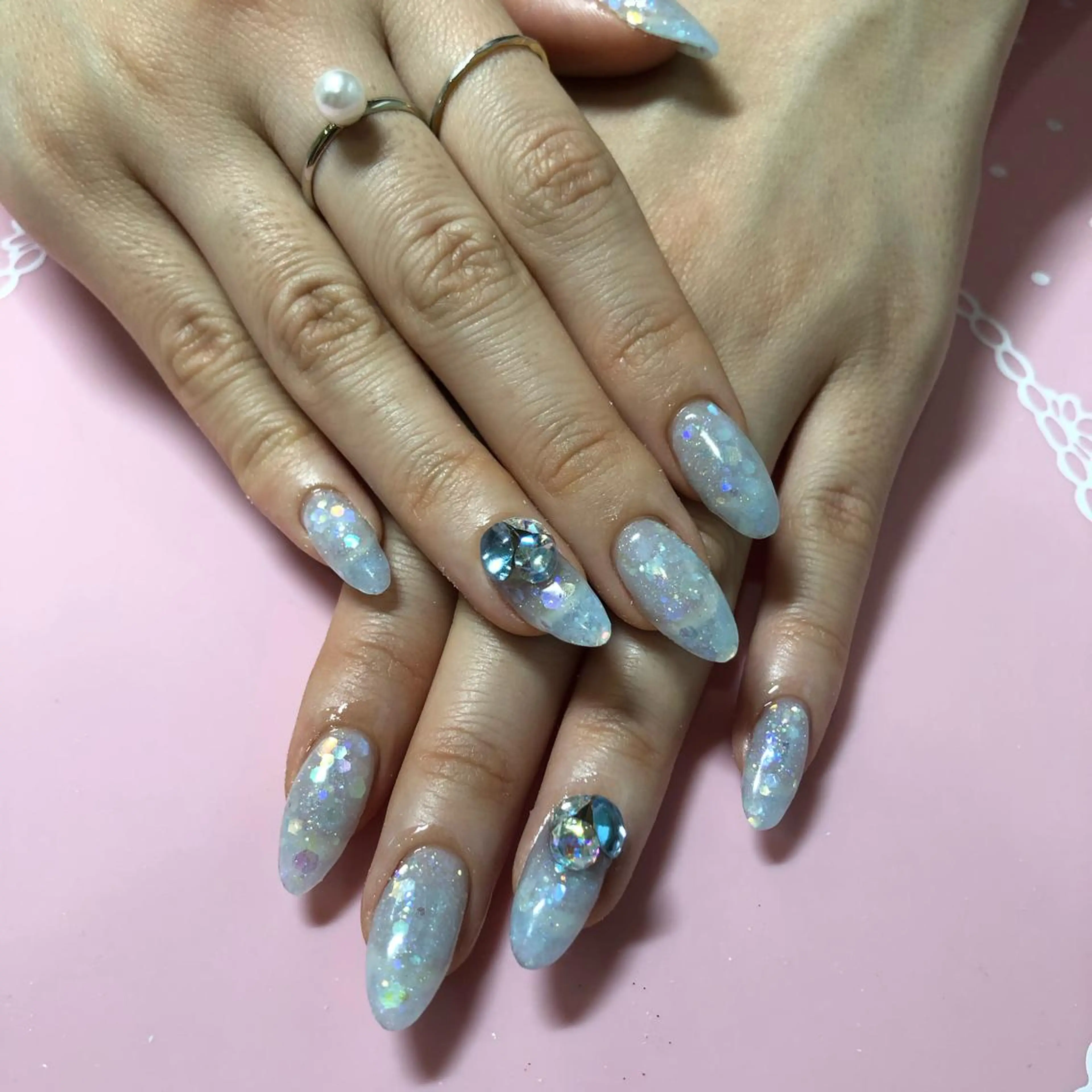 ショート ネイル ハンドネイル 《LB》ラブリエ Nail&eyeのマツエク・マツパデザイン