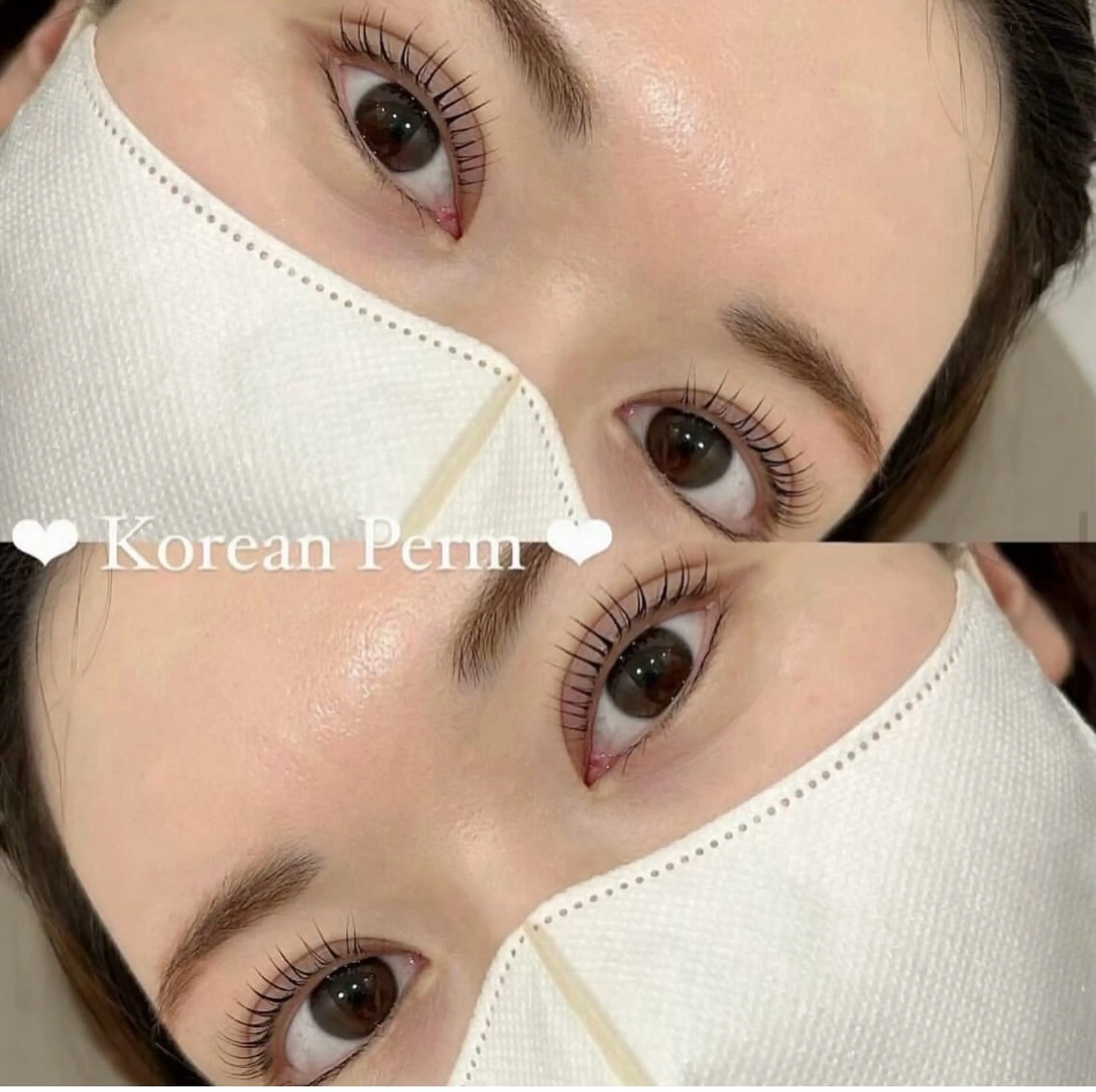 ❤︎【SNSで話題】韓国風・束間パーマの写真