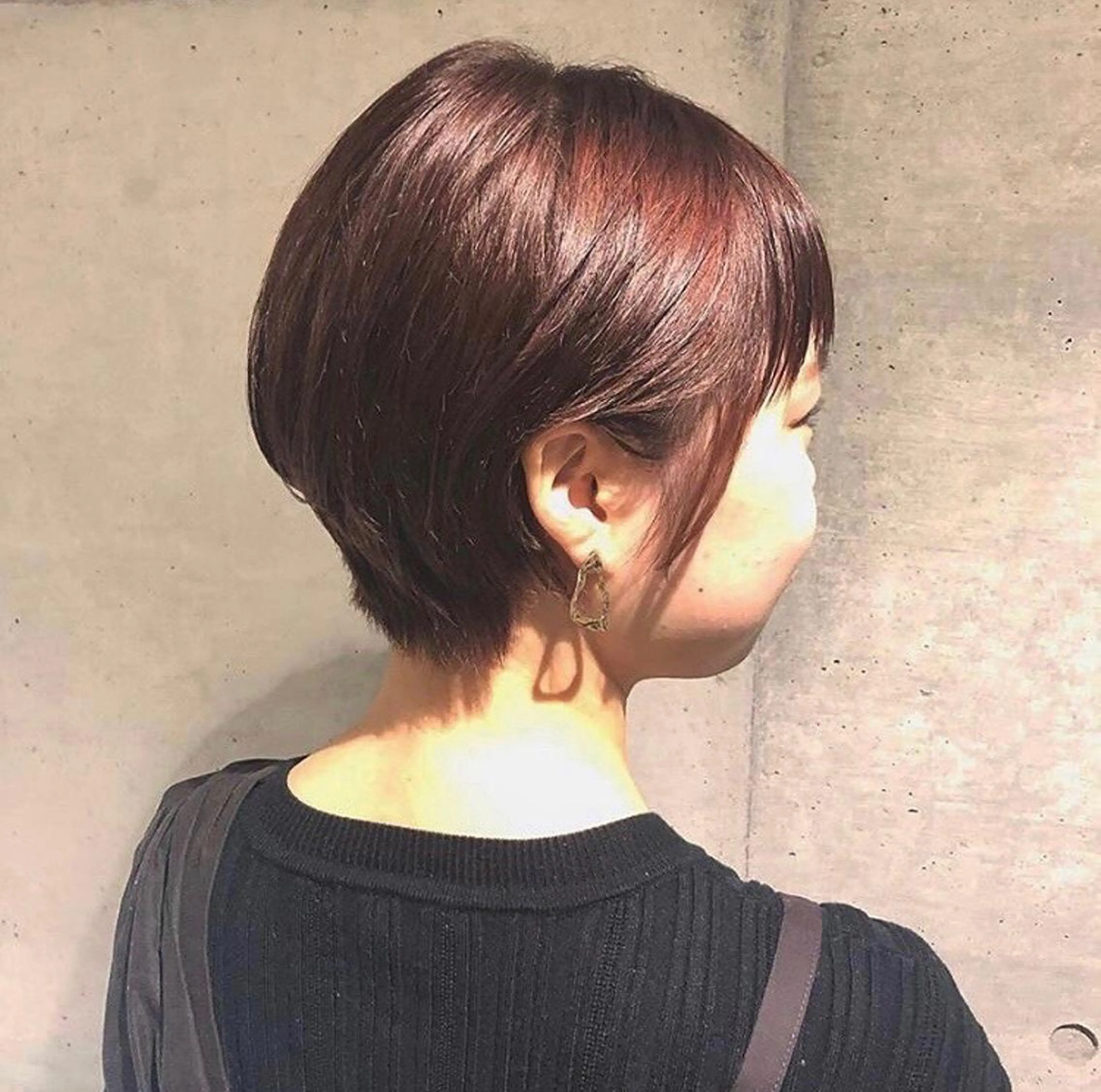ショート カラー ダブルカラー レッドカラー Jewel  Box東梅田所属・髪質改善サロン 梅田/ヨナミネのヘアスタイル
