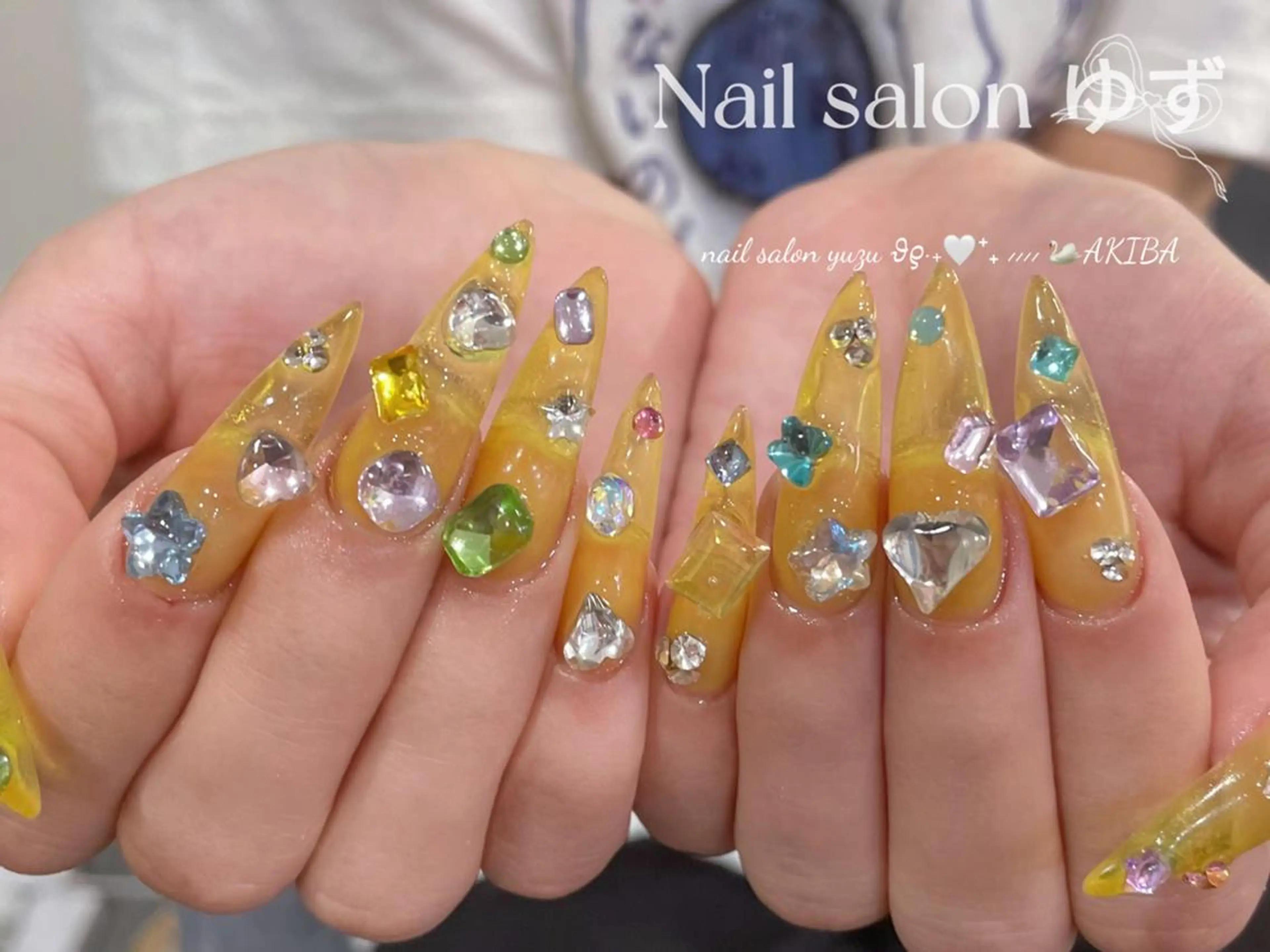 ネイル ハンドネイル ハンドケア MAKI💚💚💚 秋葉原.のネイルデザイン