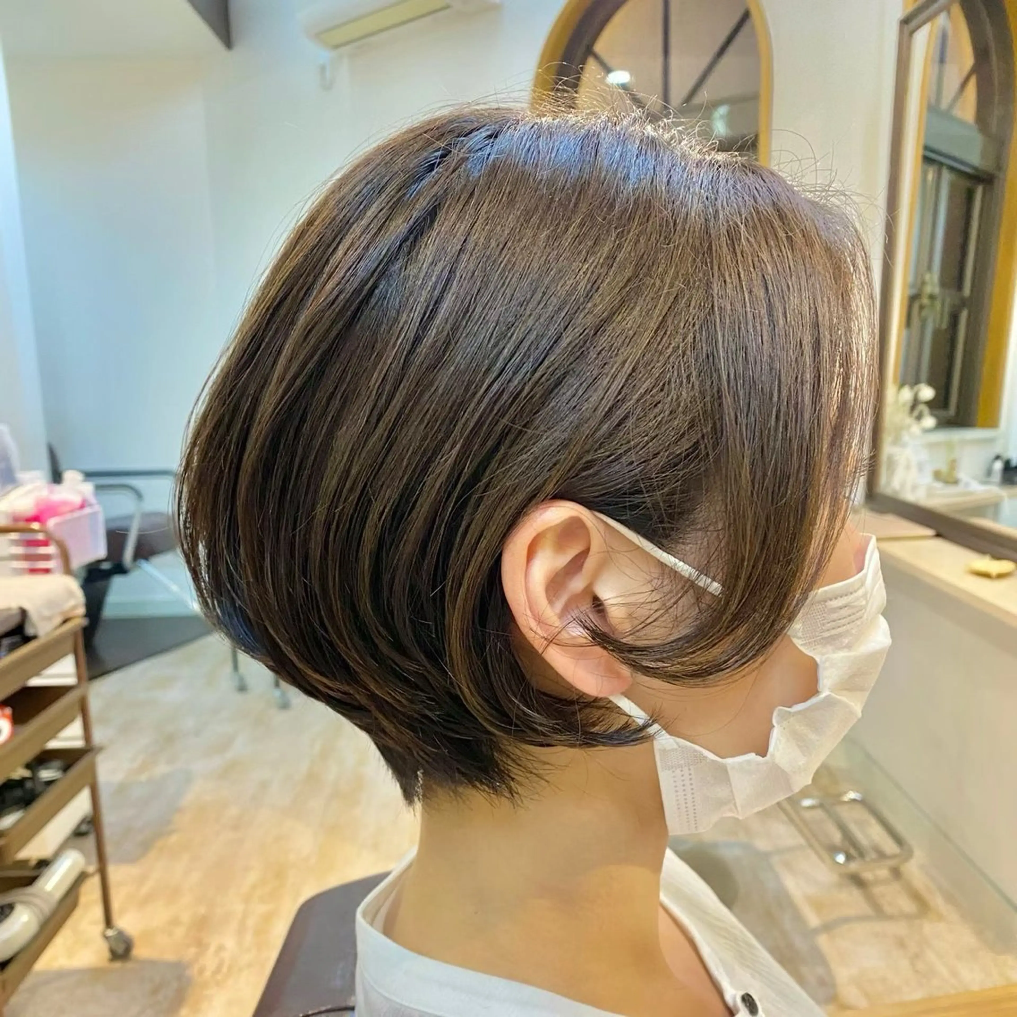 ショート カラー 髙橋 未来のヘアスタイル