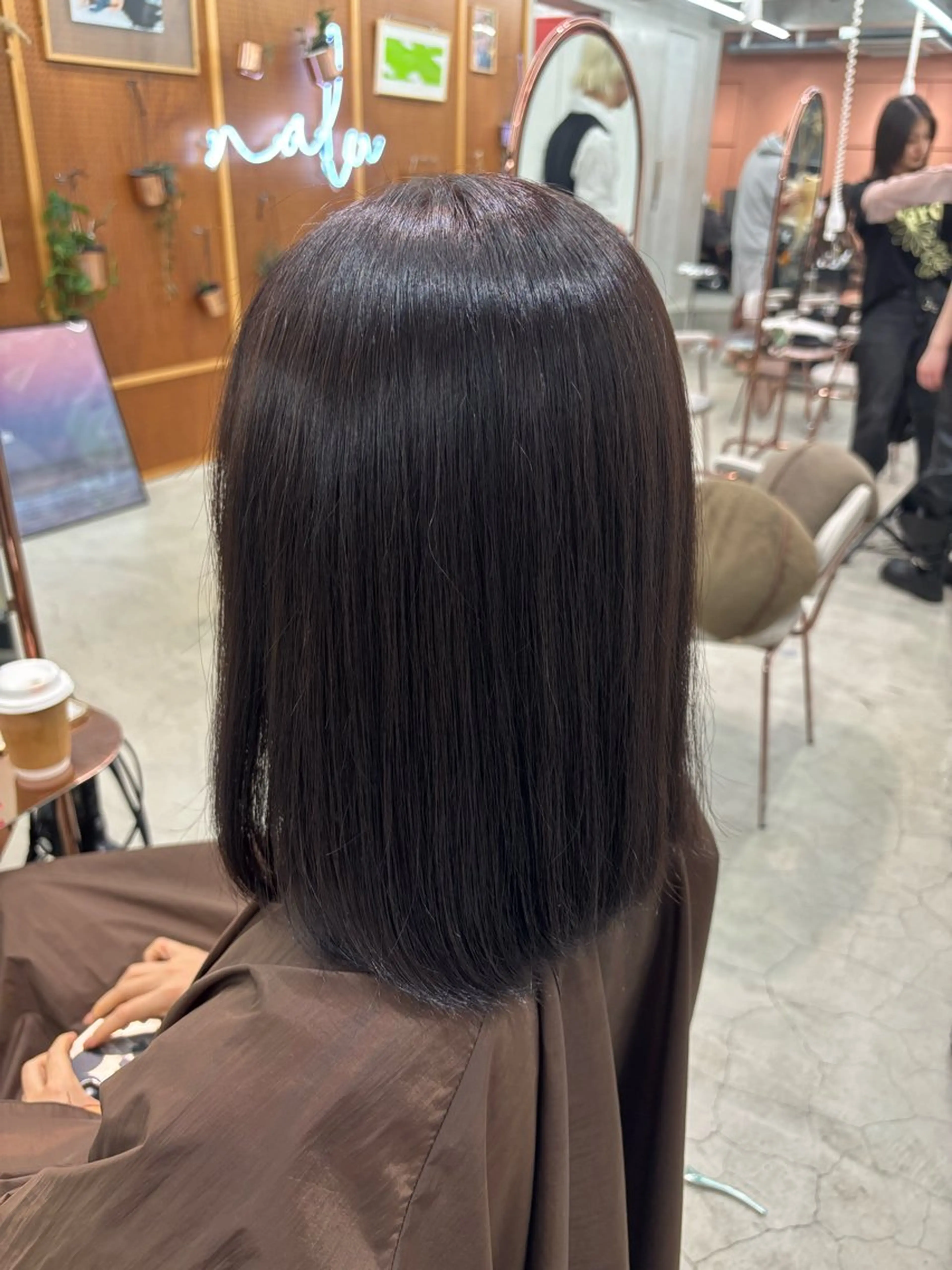 カラー 山本 美里亜のヘアスタイル