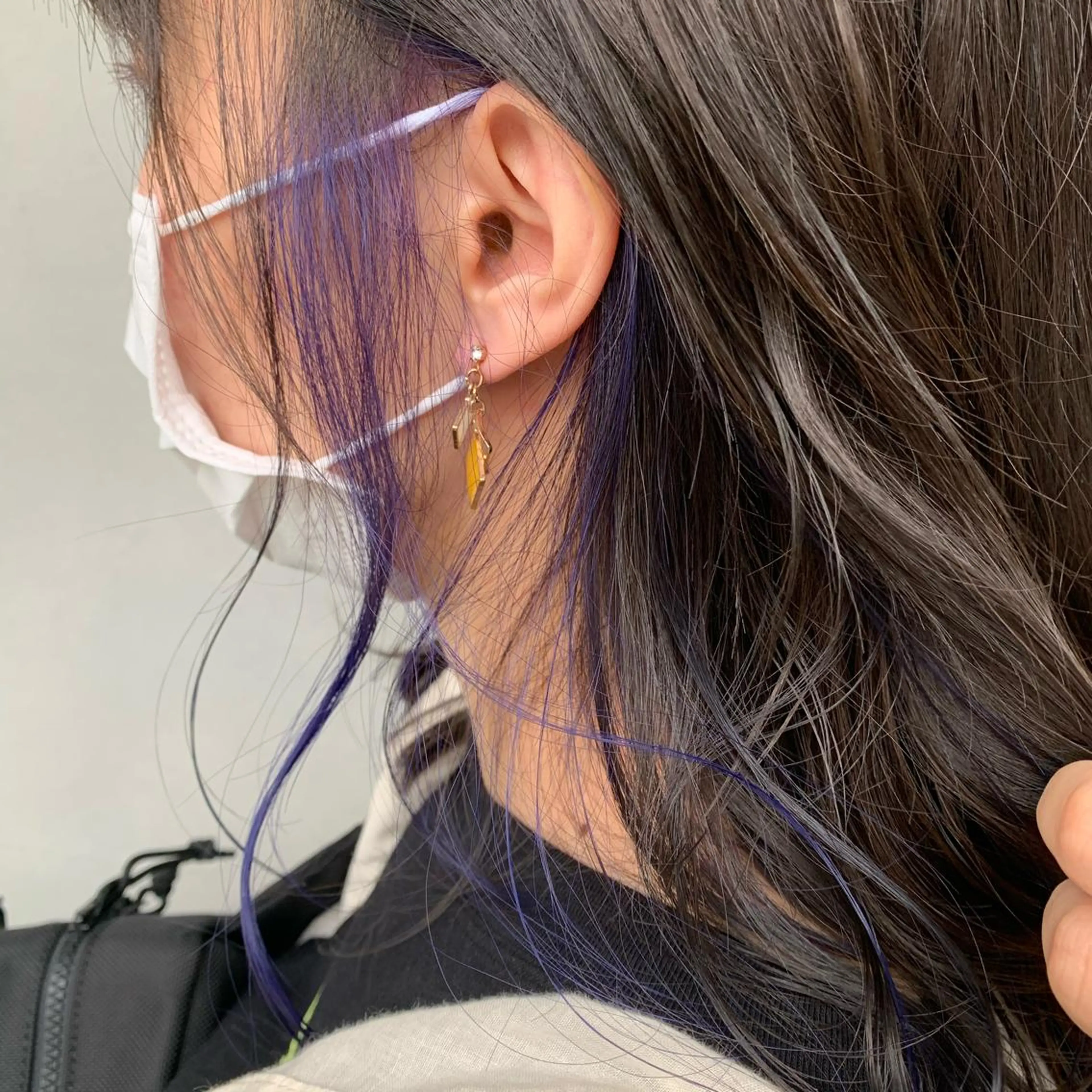 セミロング ヘアカラー トリートメント ︎︎🧸 ユリ ︎︎🧸のヘアスタイル