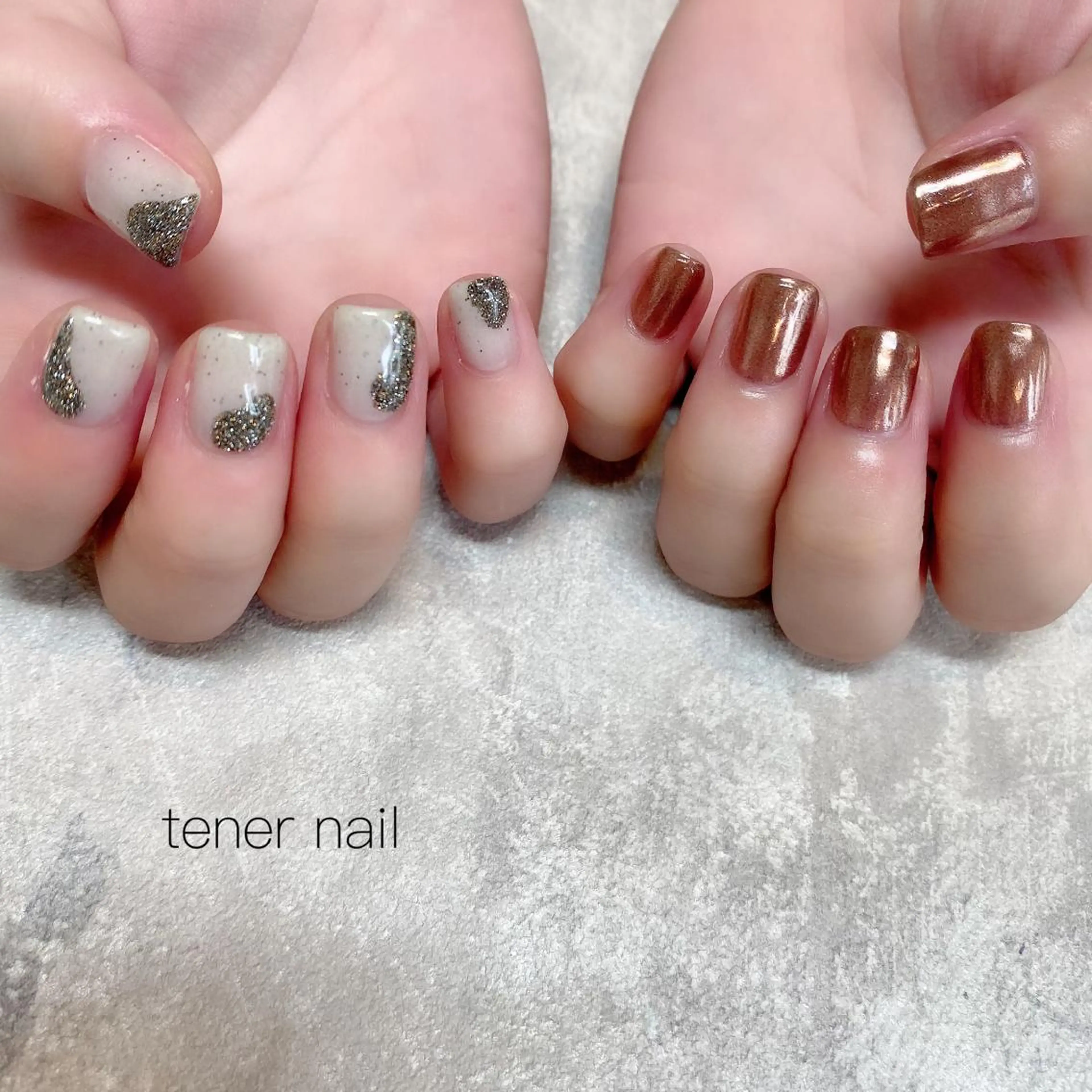 ネイル フラッシュネイル キラキラネイル ラメ(グリッター) テネルネイル tener nailのネイルデザイン