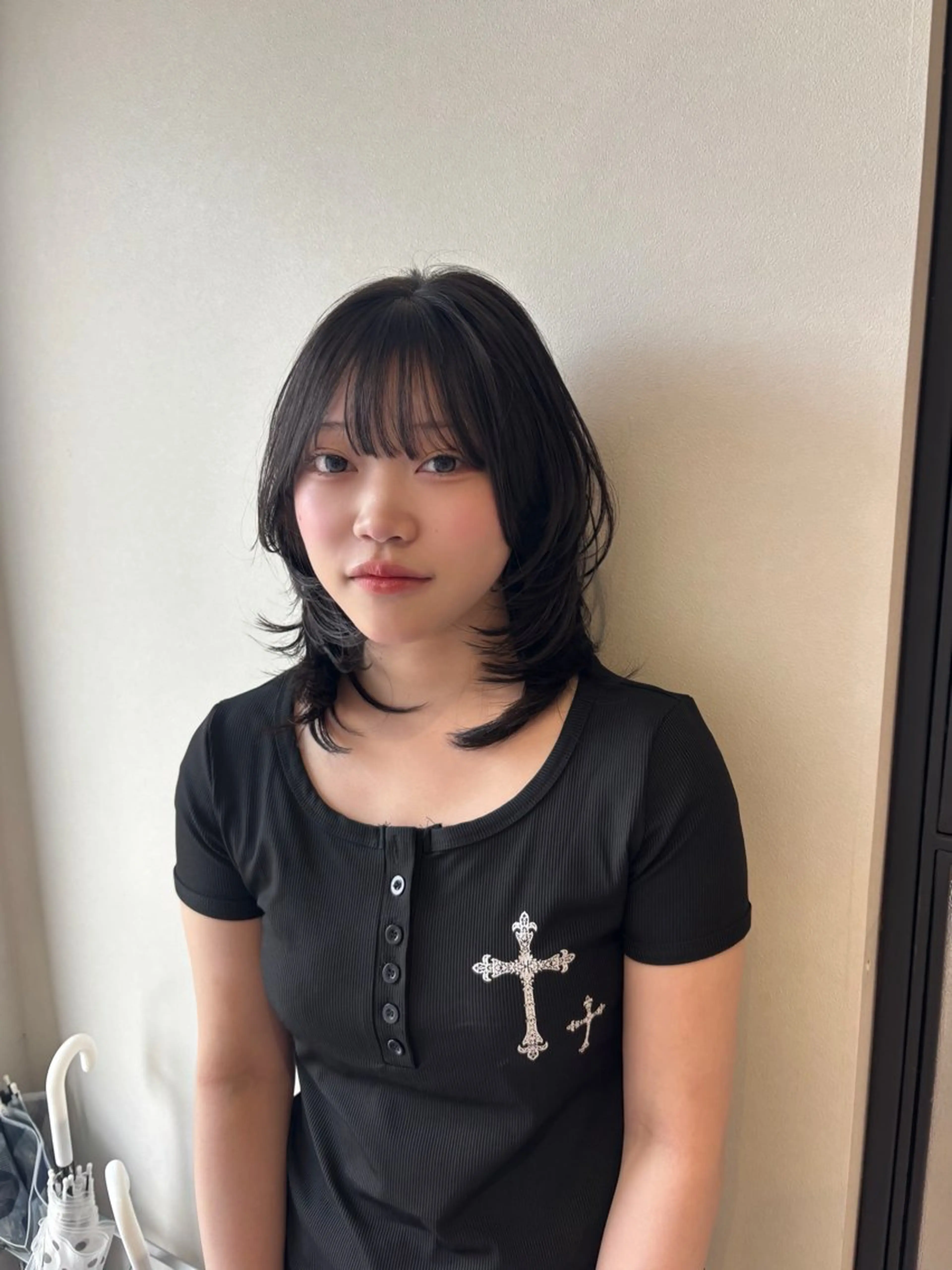 ミディアム うる艶カラー asukaのヘアスタイル