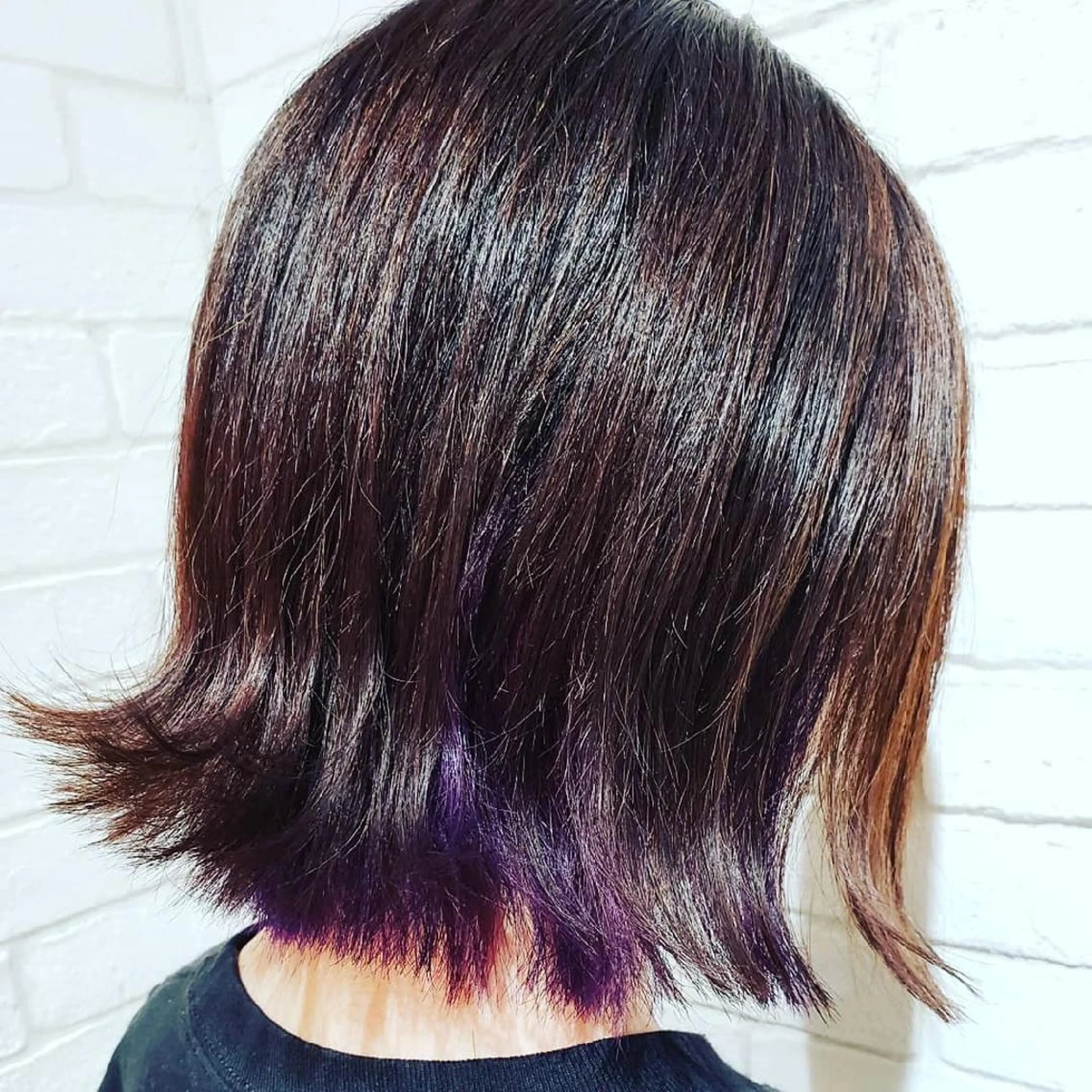 ショート ボブ 外ハネヘア カット トリートメント 浅野 Roots店長のヘアスタイル