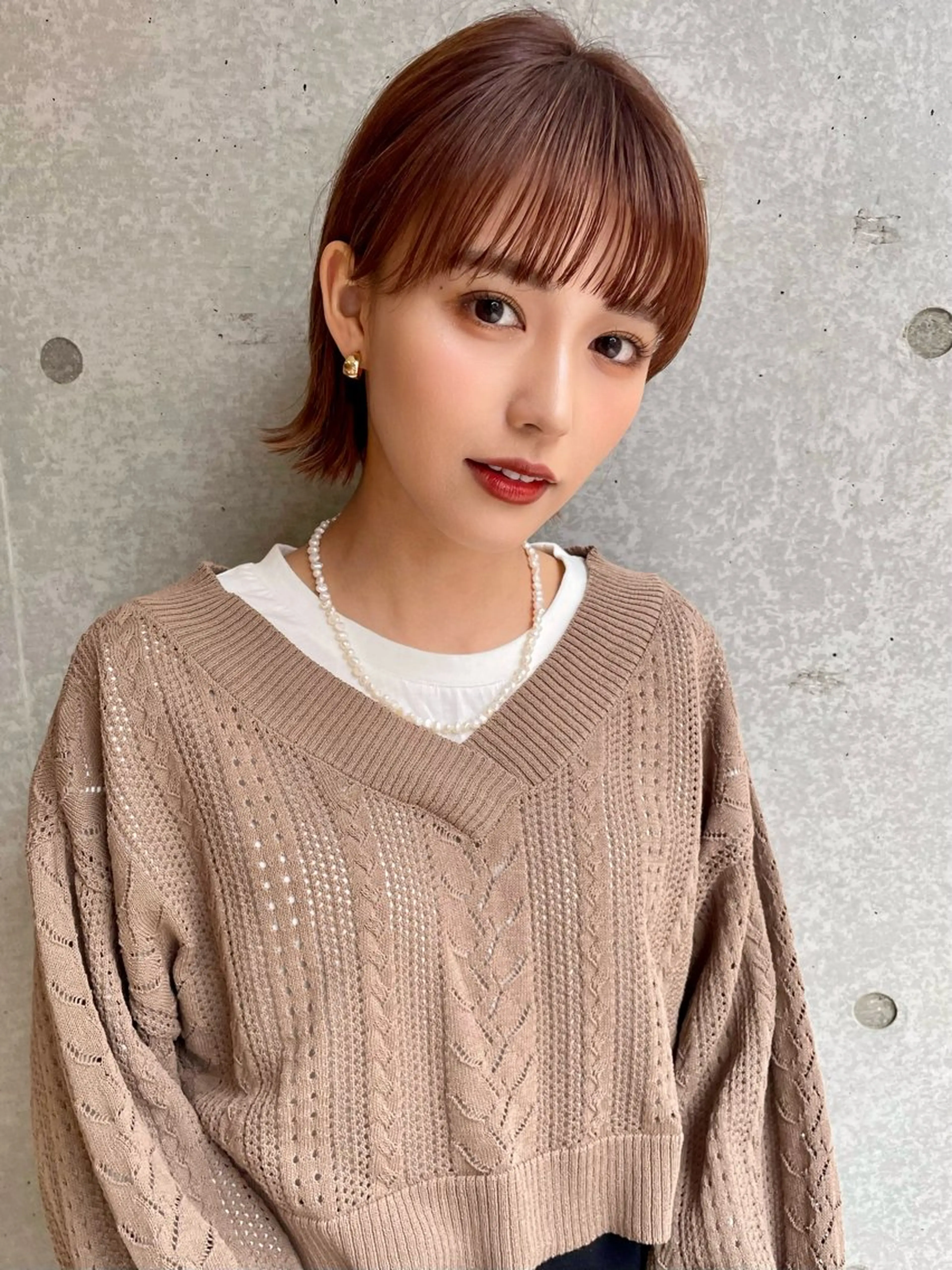 ショート 三鷹で1番ショート ボブをカットする新谷のヘアスタイル