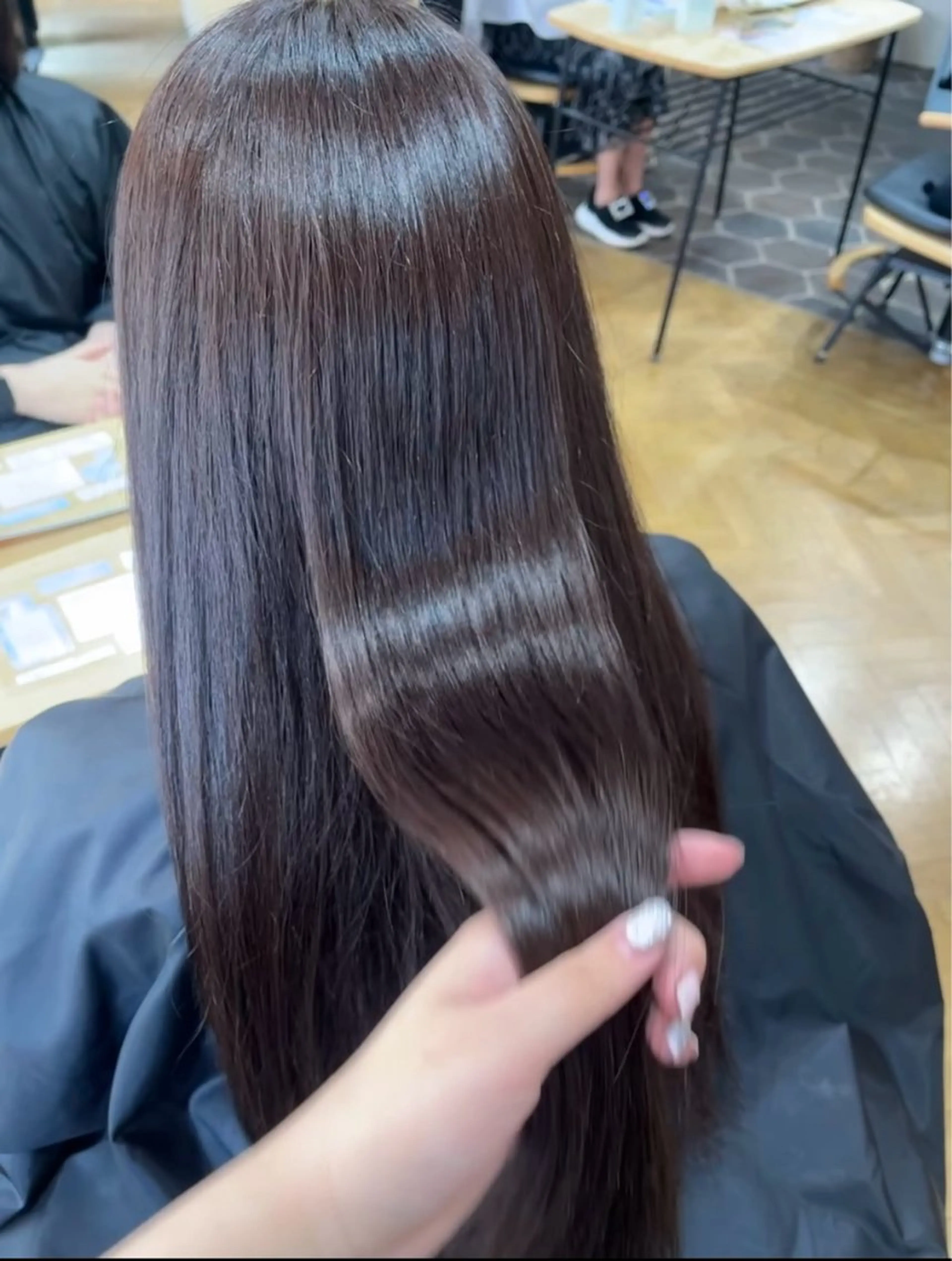 ヘアカラー トリートメント おがわあすか/東橋本 透明感・愛され🥞のヘアスタイル