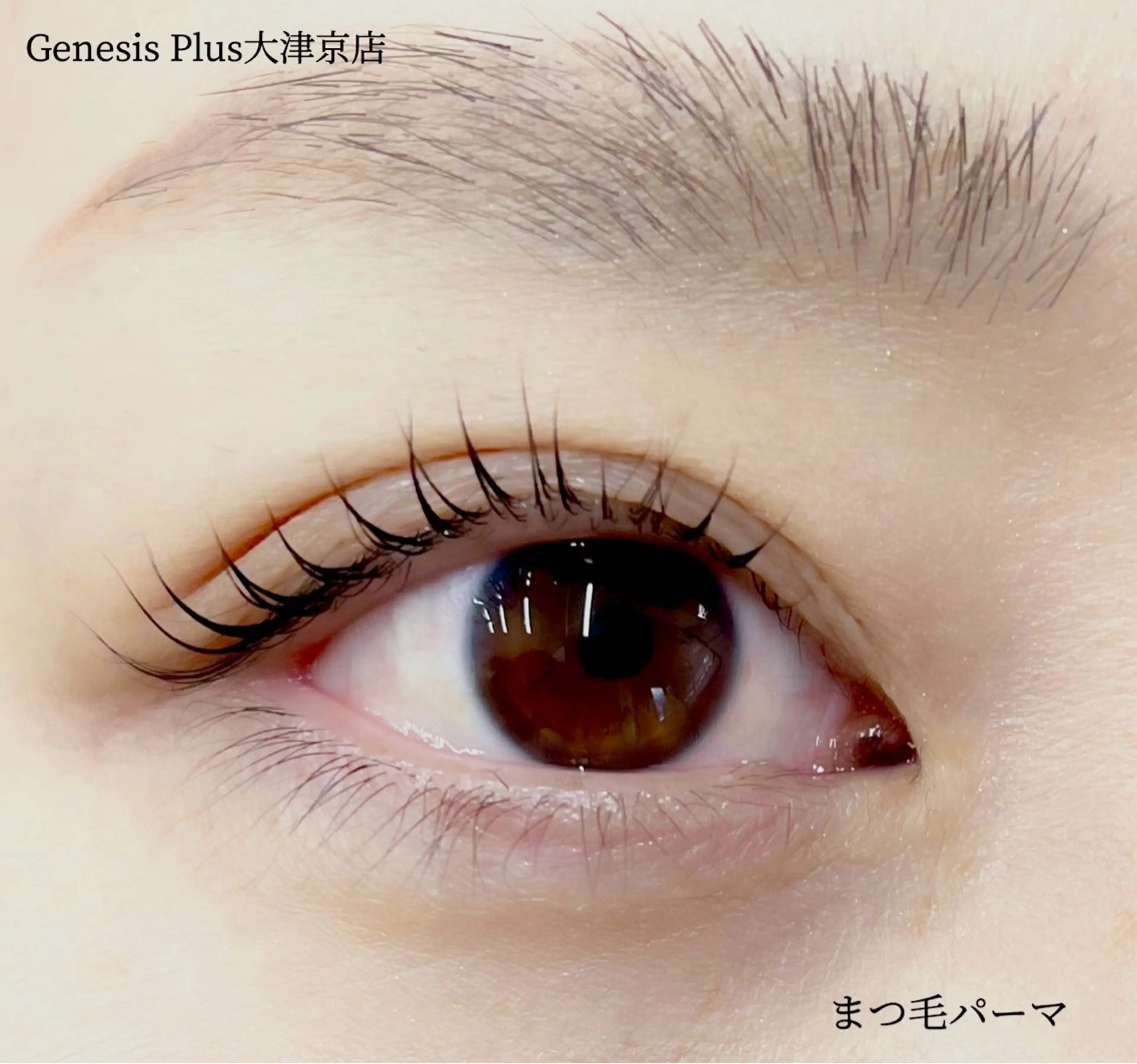 マツエク・マツパ 一重×まつ毛パーマ Genesis Plus大津京店のネイルデザイン