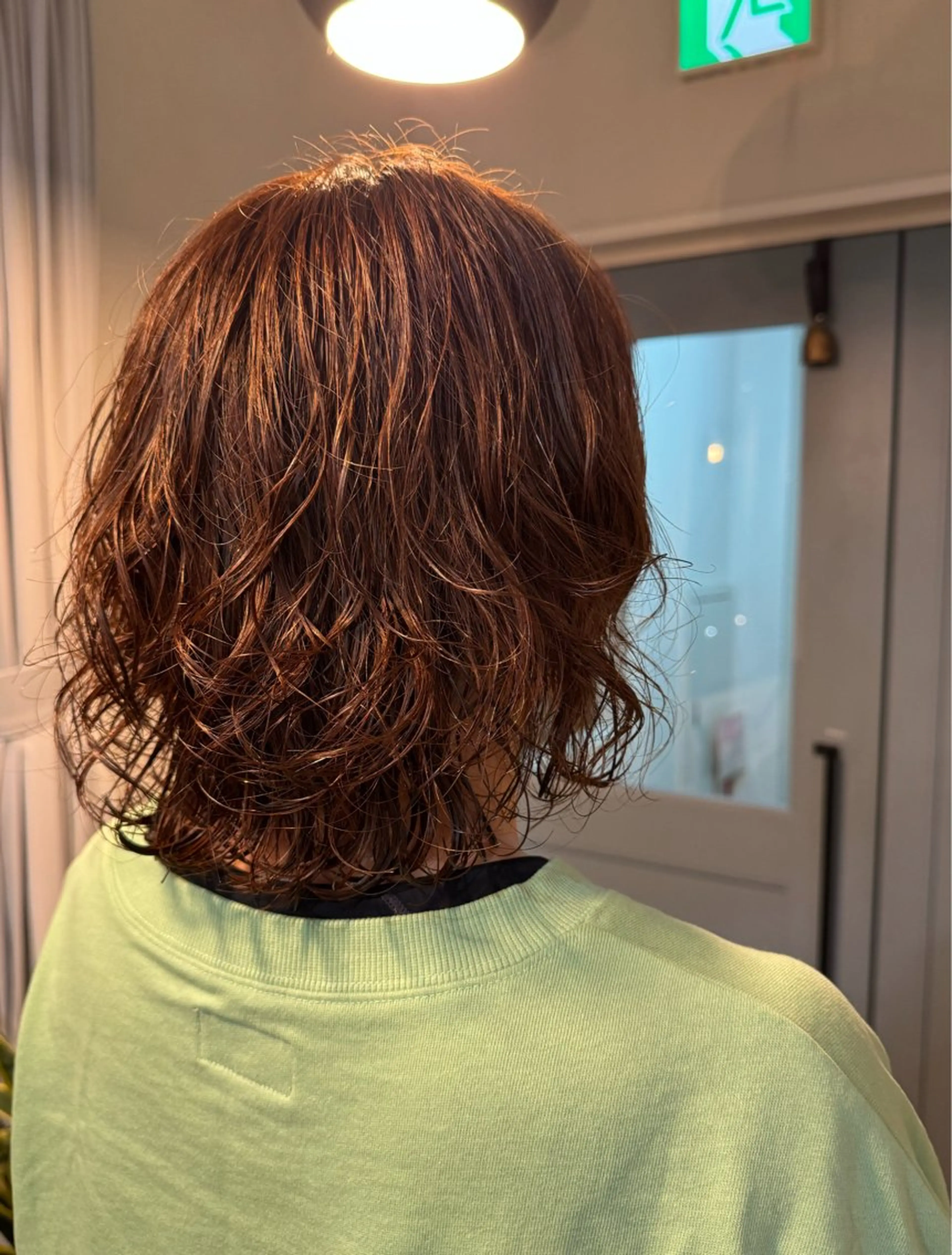 パーマ 檜木 奈央のヘアスタイル