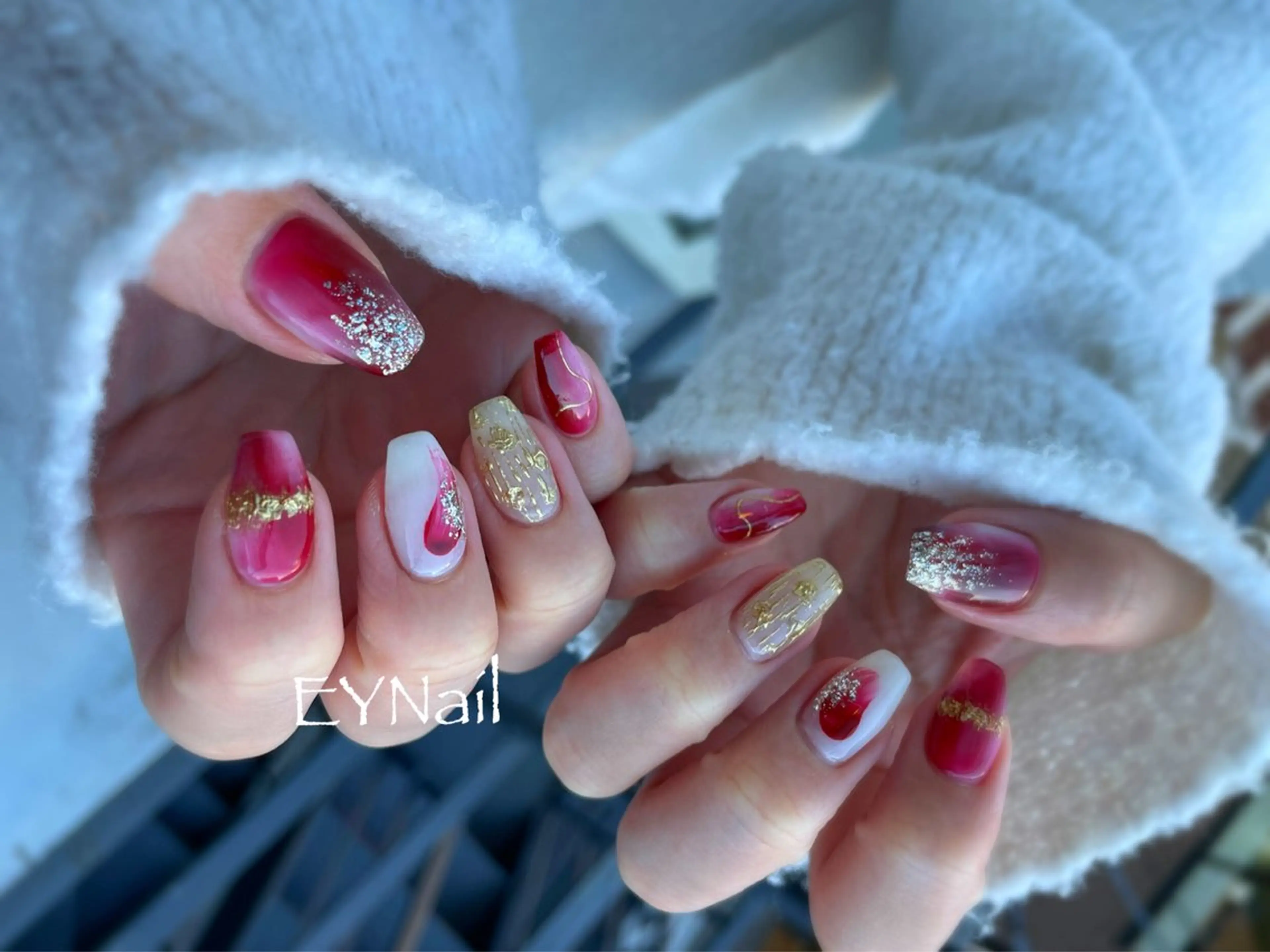 ネイル ハンドネイル EYNail Eriのネイルデザイン