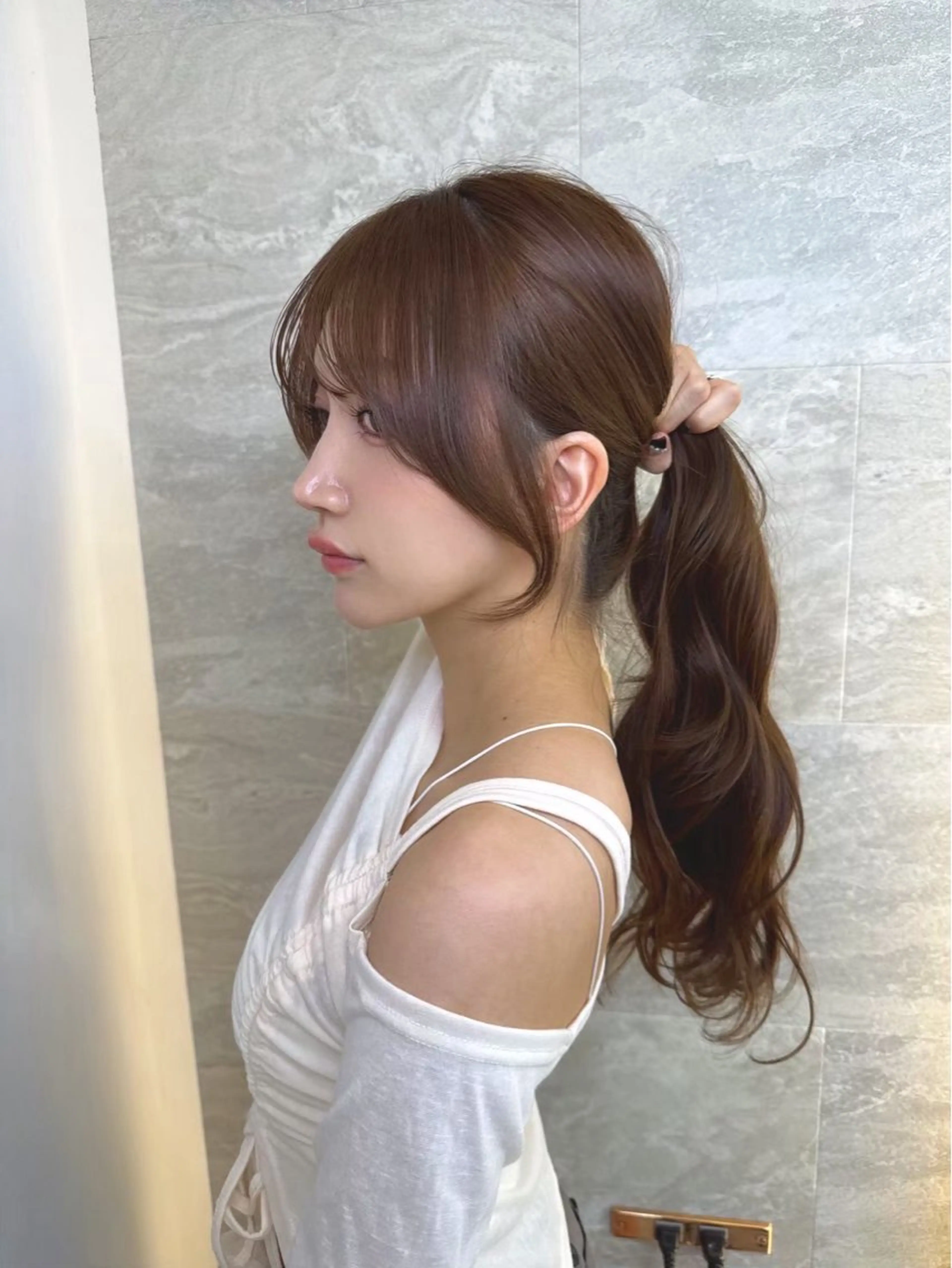 ロング 透明感カラー🎀/ ‪ななみ🩰のヘアスタイル