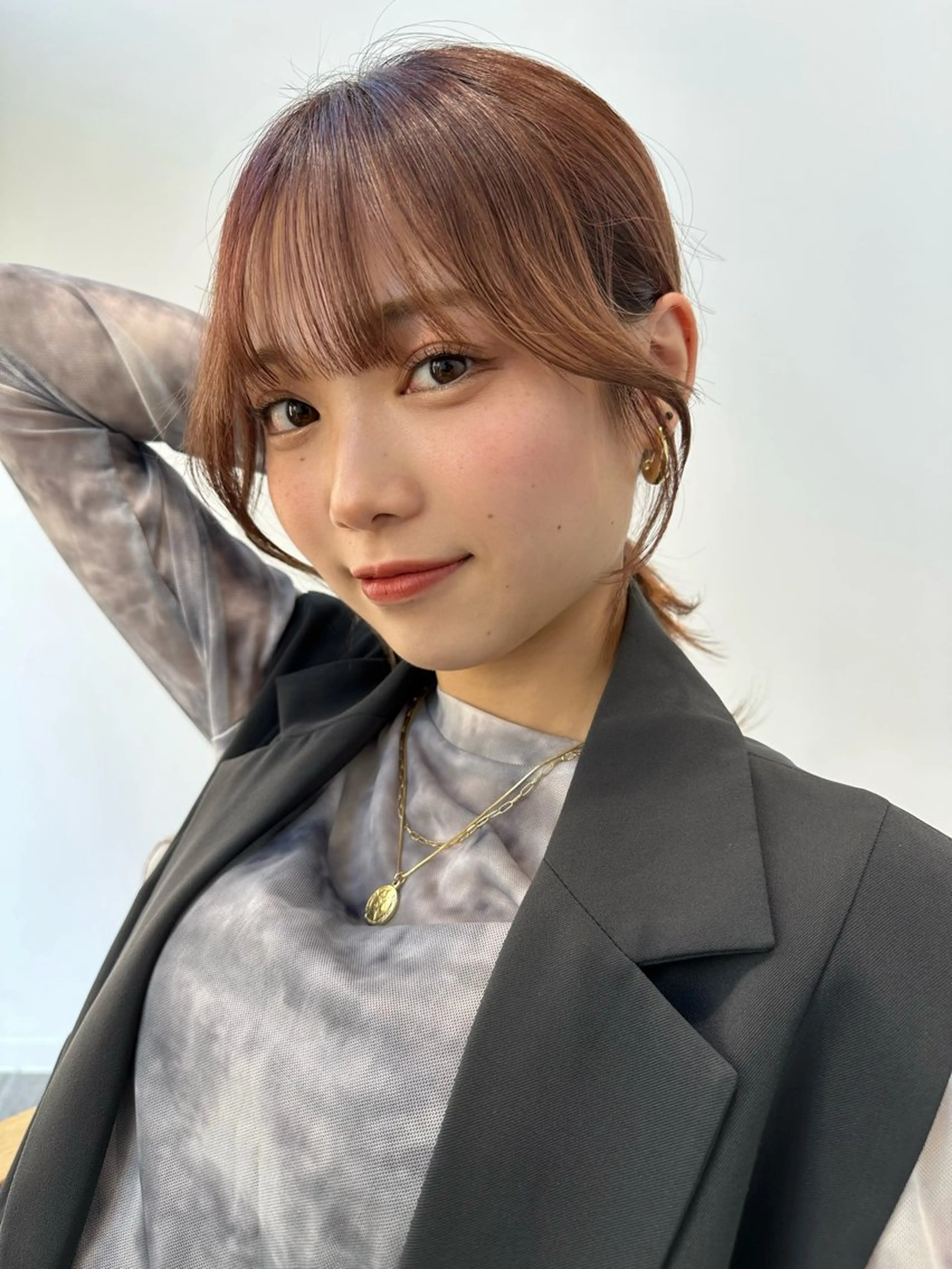 ミディアム カット 大阪/ショート 顔まわり/谷町のヘアスタイル