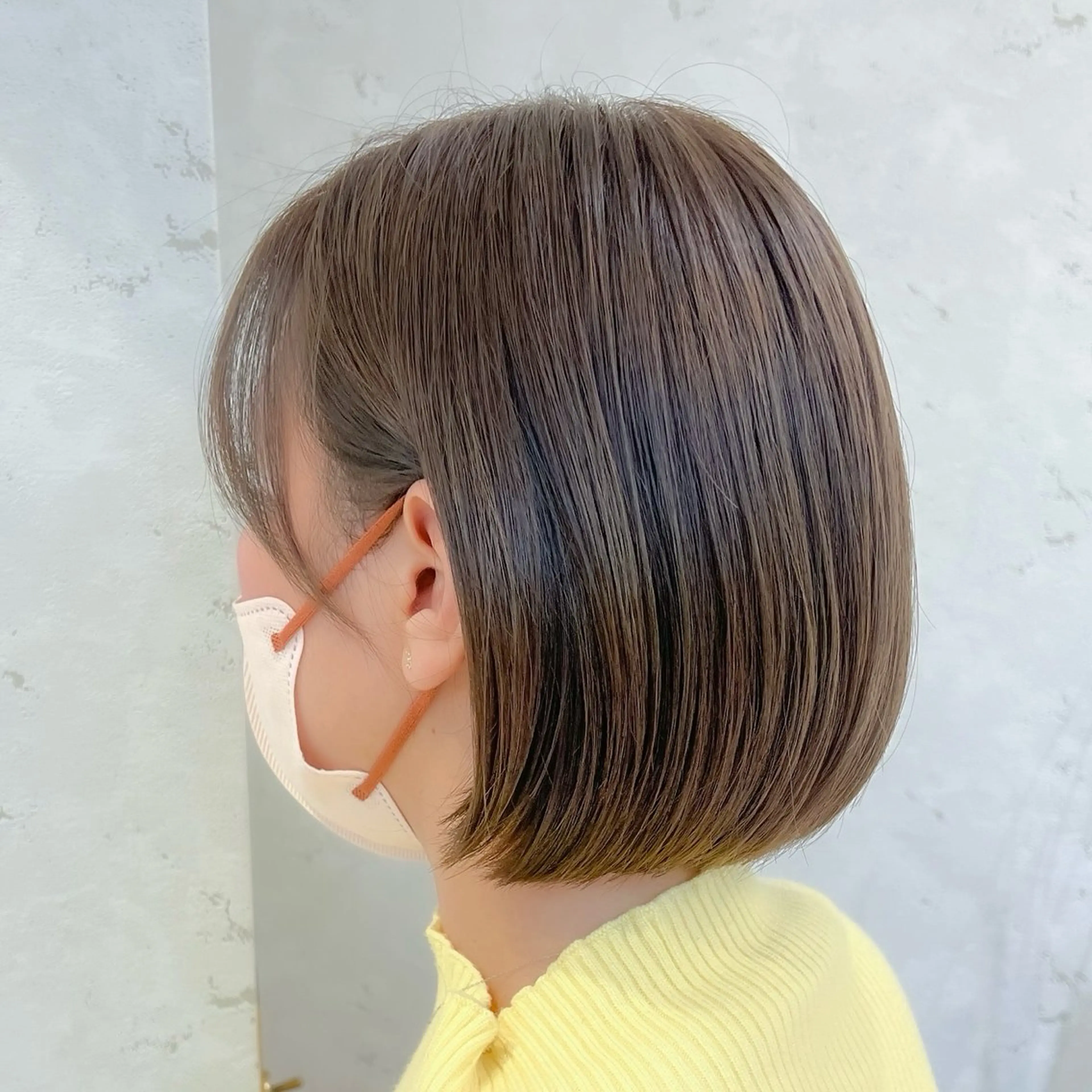 ショート カット ヘアカラー トリートメント 髪質改善/縮毛矯正/ ボブ/店長/水野拓也のヘアスタイル