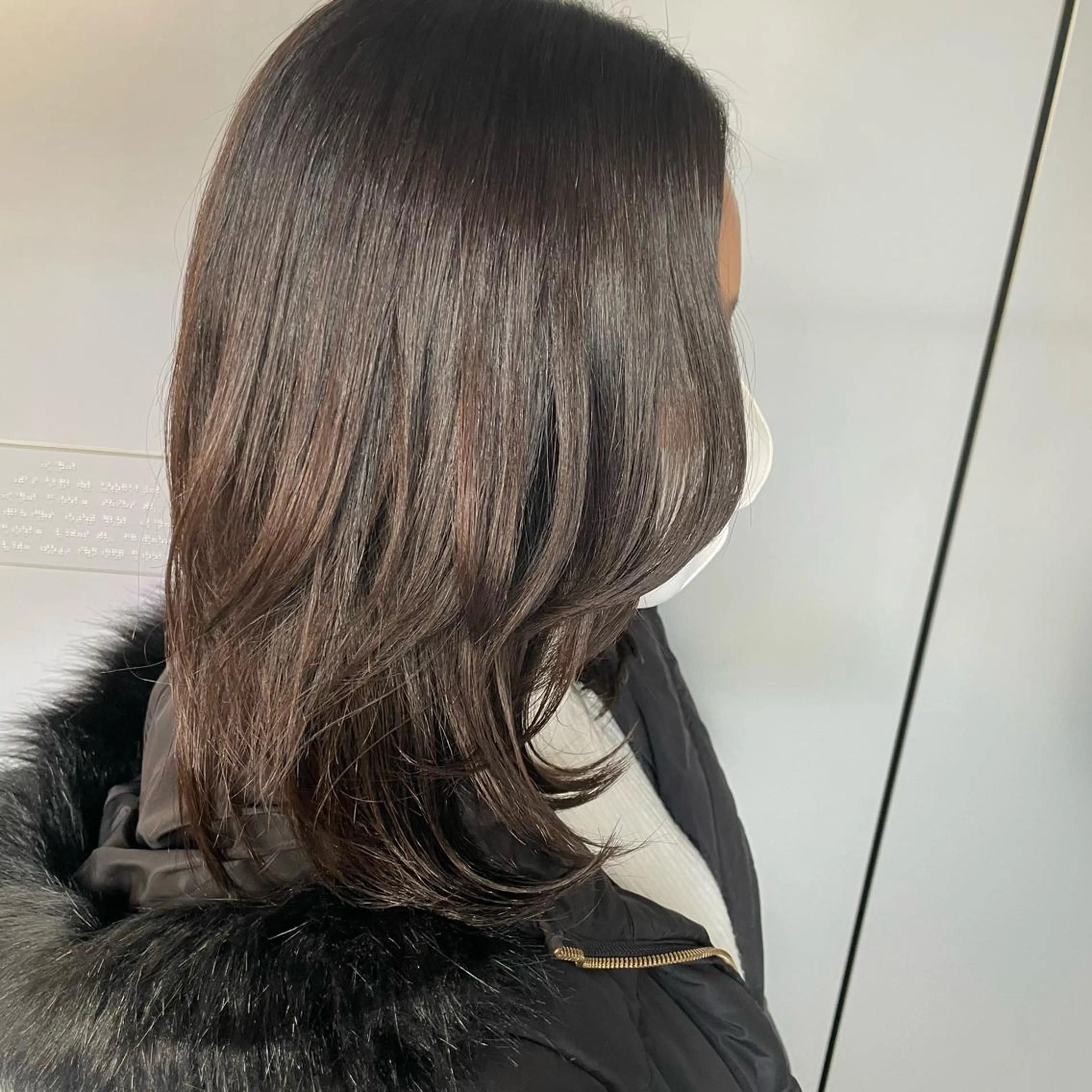 ミディアム カット 【美ボブ. カラー】midoのヘアスタイル