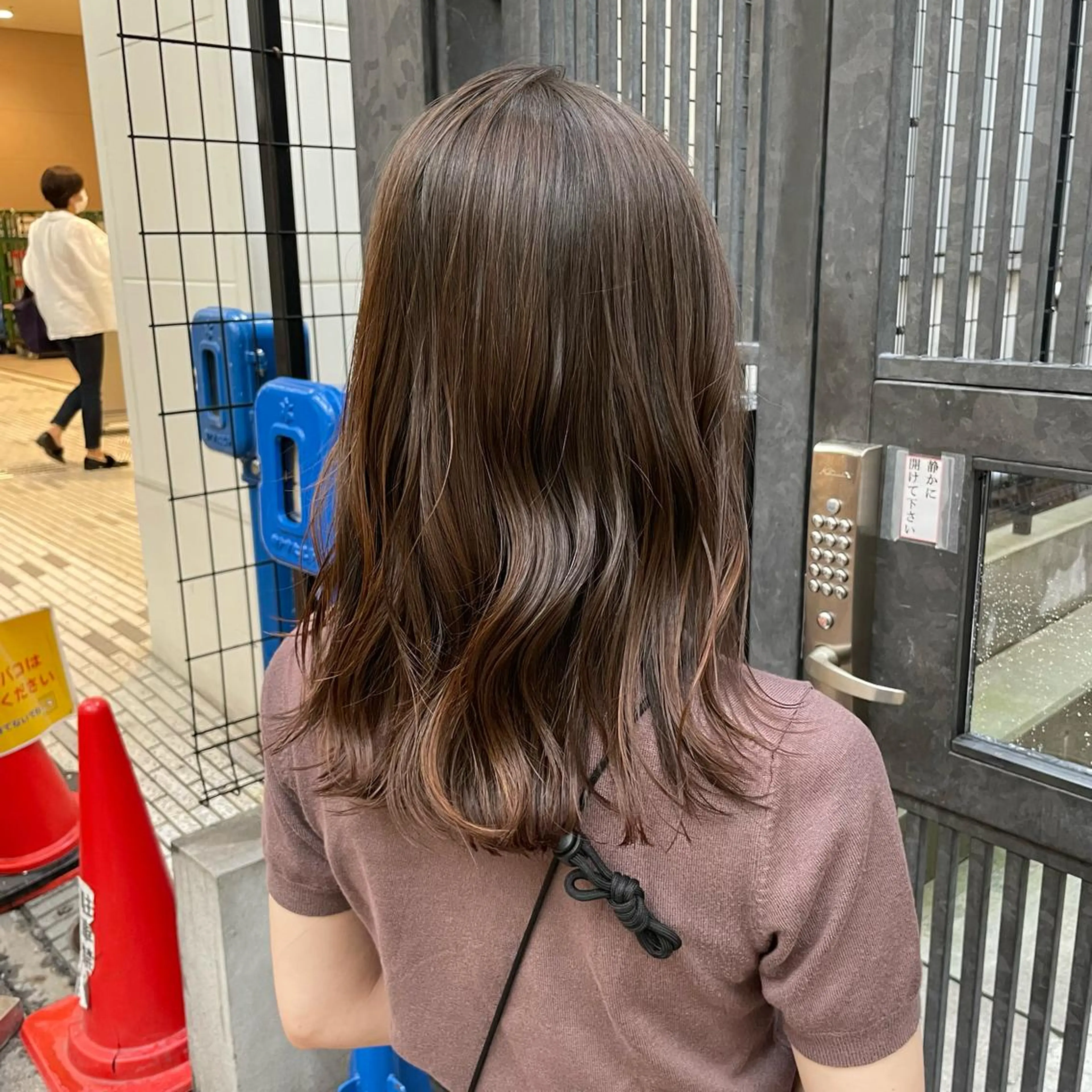 ミディアム カラー 縮毛矯正/髪質改善/ 石橋代智のヘアスタイル