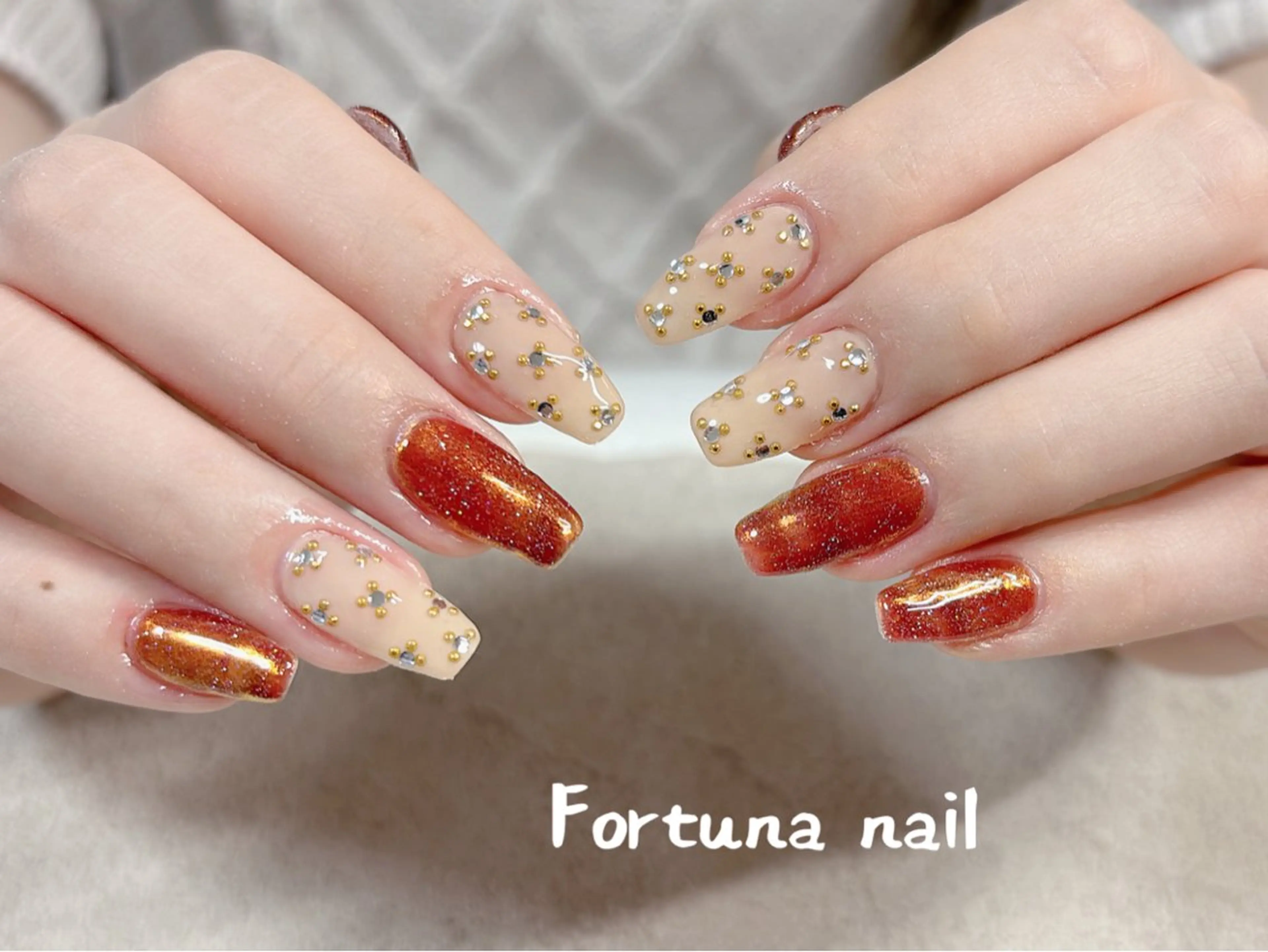 ネイル ハンドネイル ハンドケア Nail •Head スパFortunaのネイルデザイン