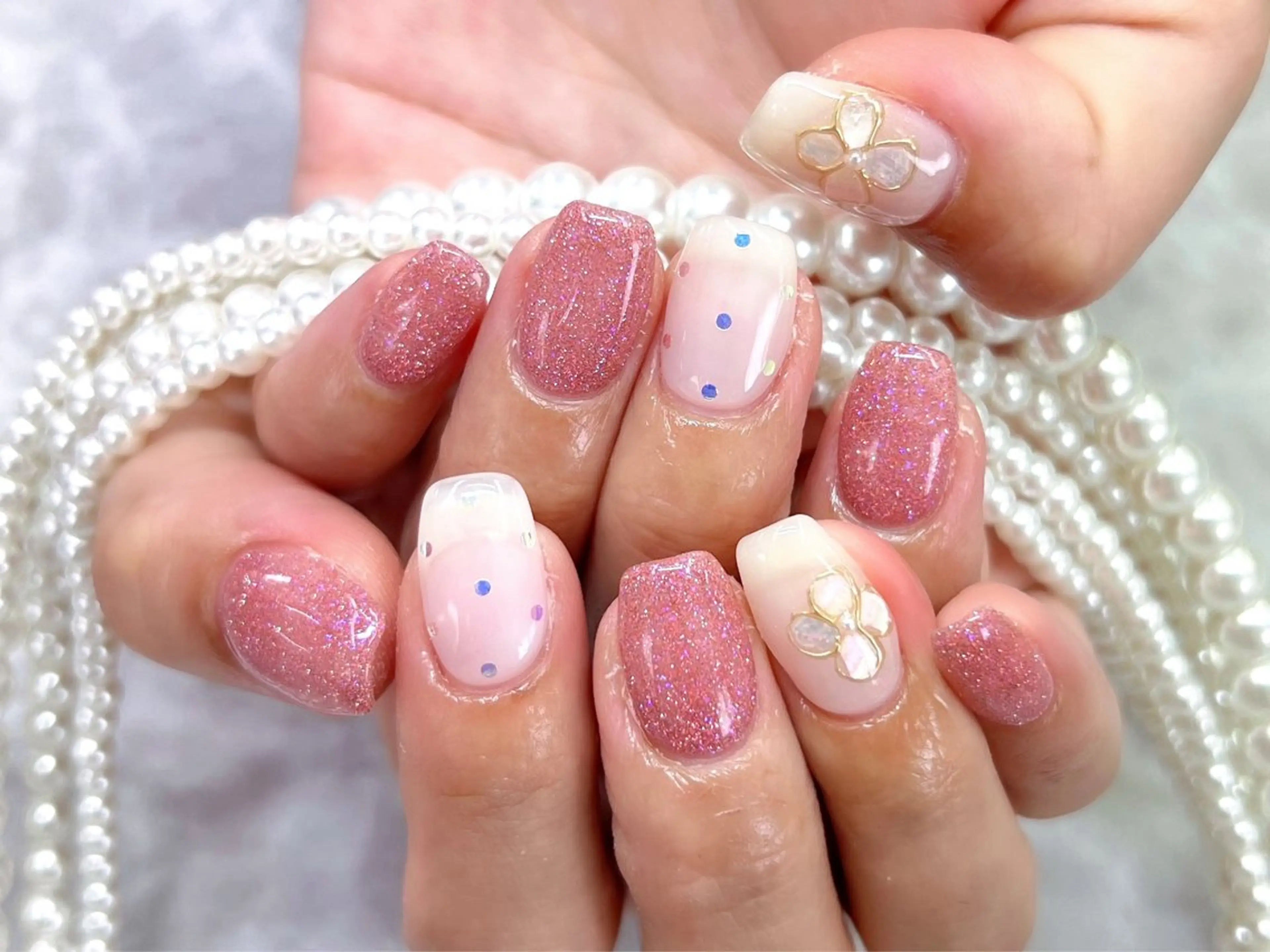 ネイル フラッシュネイル ハンドネイル Nail Salon Lianのネイルデザイン