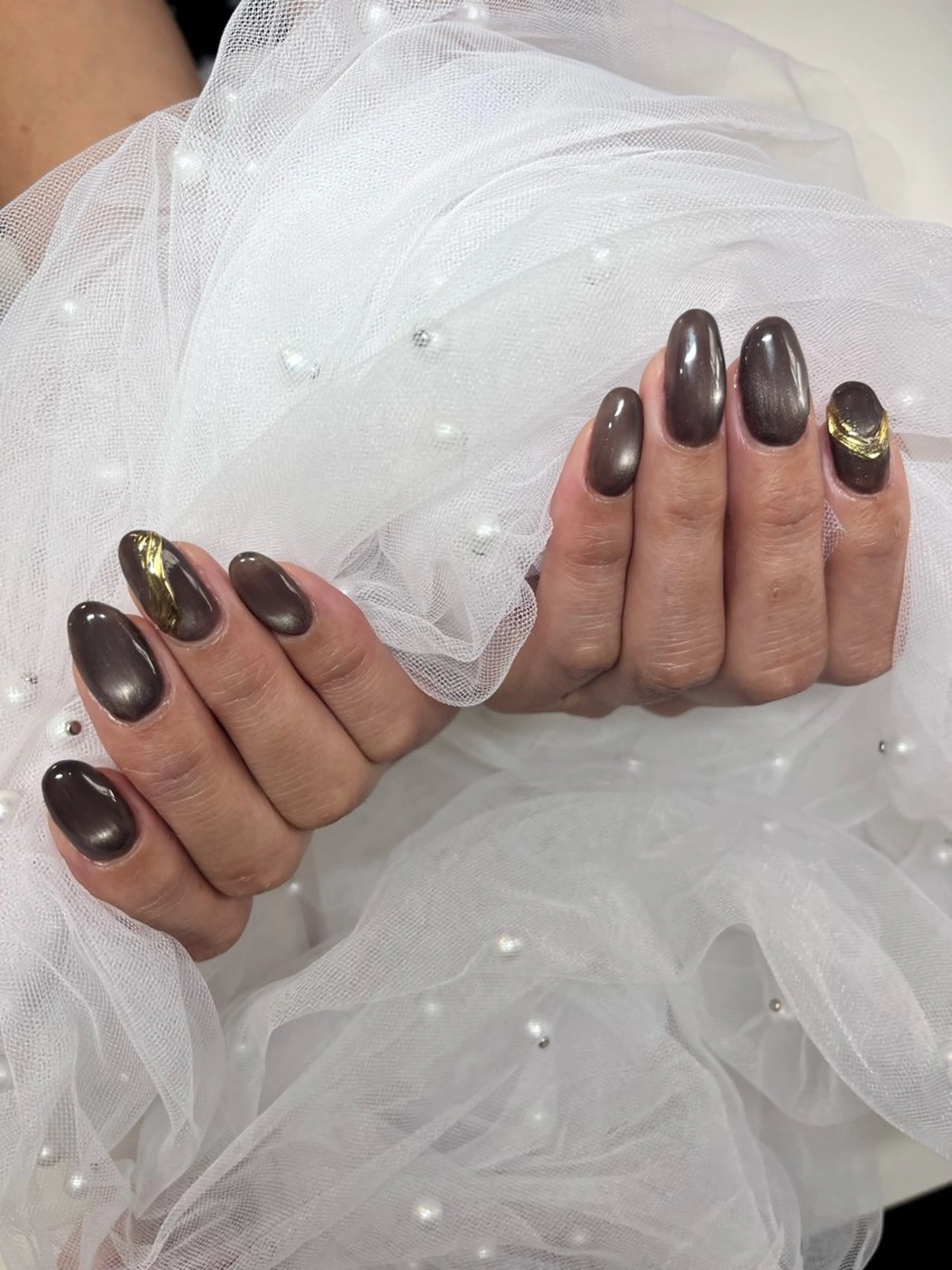 ネイル 斧田 莉穂のネイルデザイン