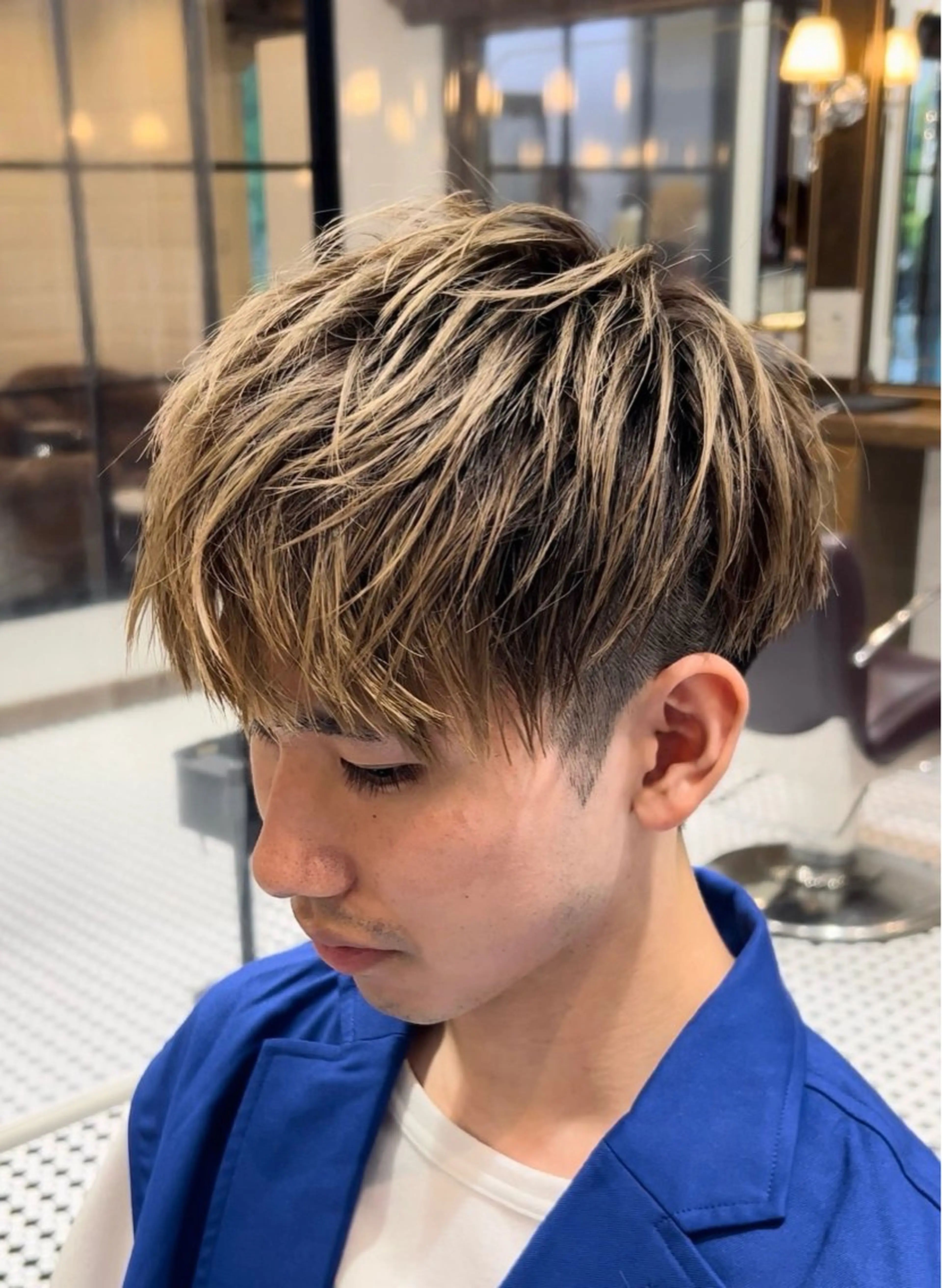 ショート カラー メンズ 榊原 貫太のヘアスタイル