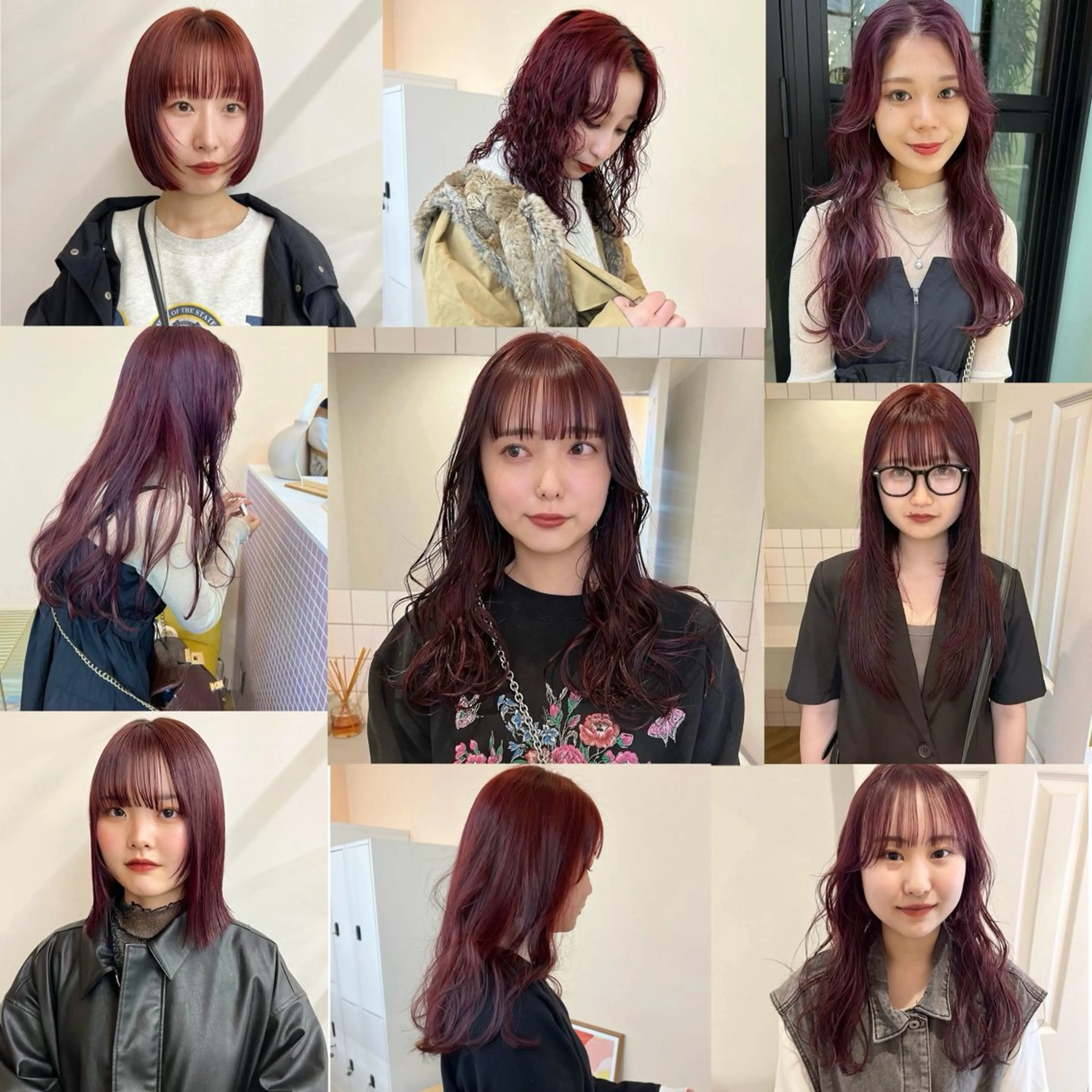 ミディアム カラー arisa/暖色 /伏見/レイヤーのヘアスタイル