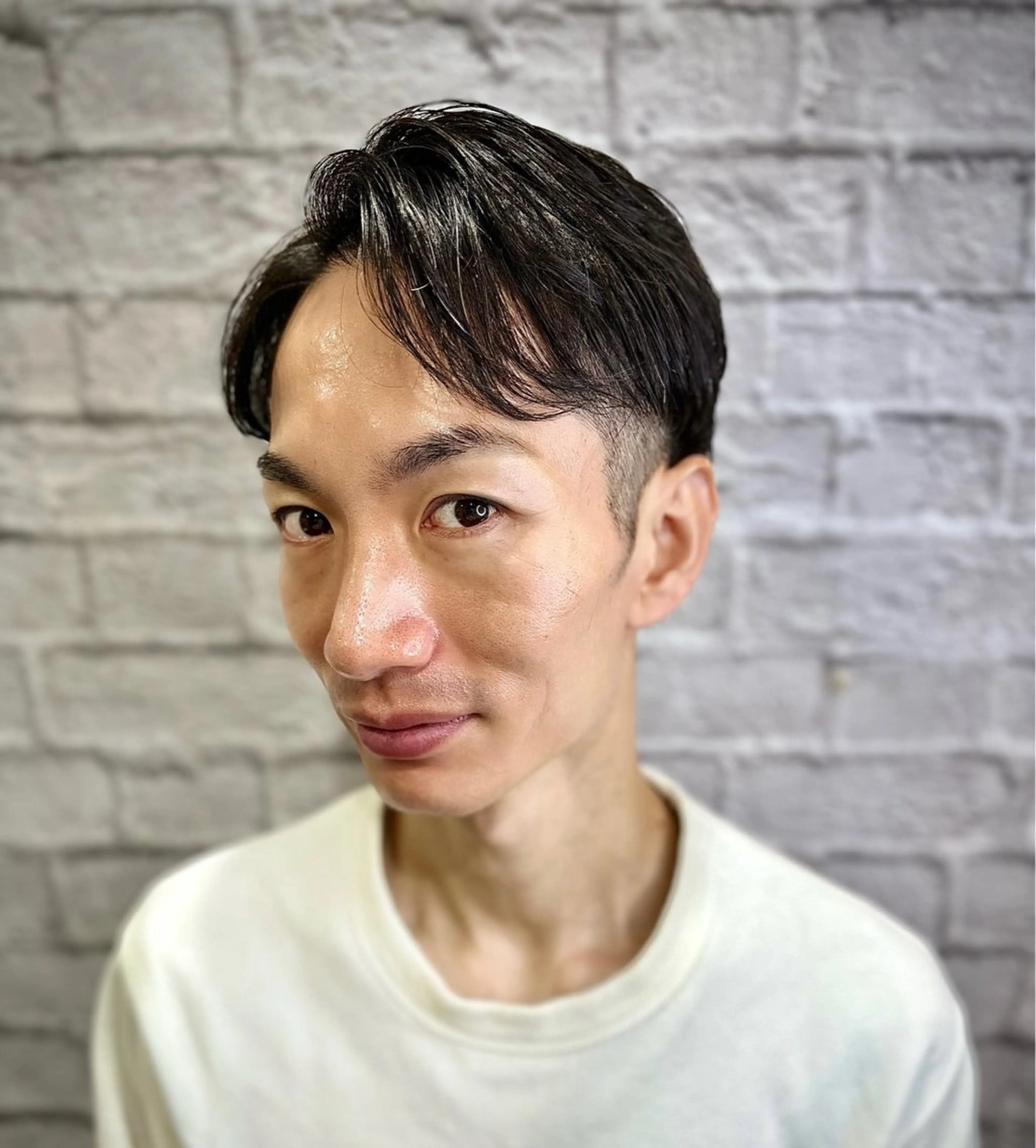 ショート ショートヘア グレイスフルバーバー新宿パークタワー店所属・【メンズパーマ/フェ ード特化】小野田悠希のヘアスタイル