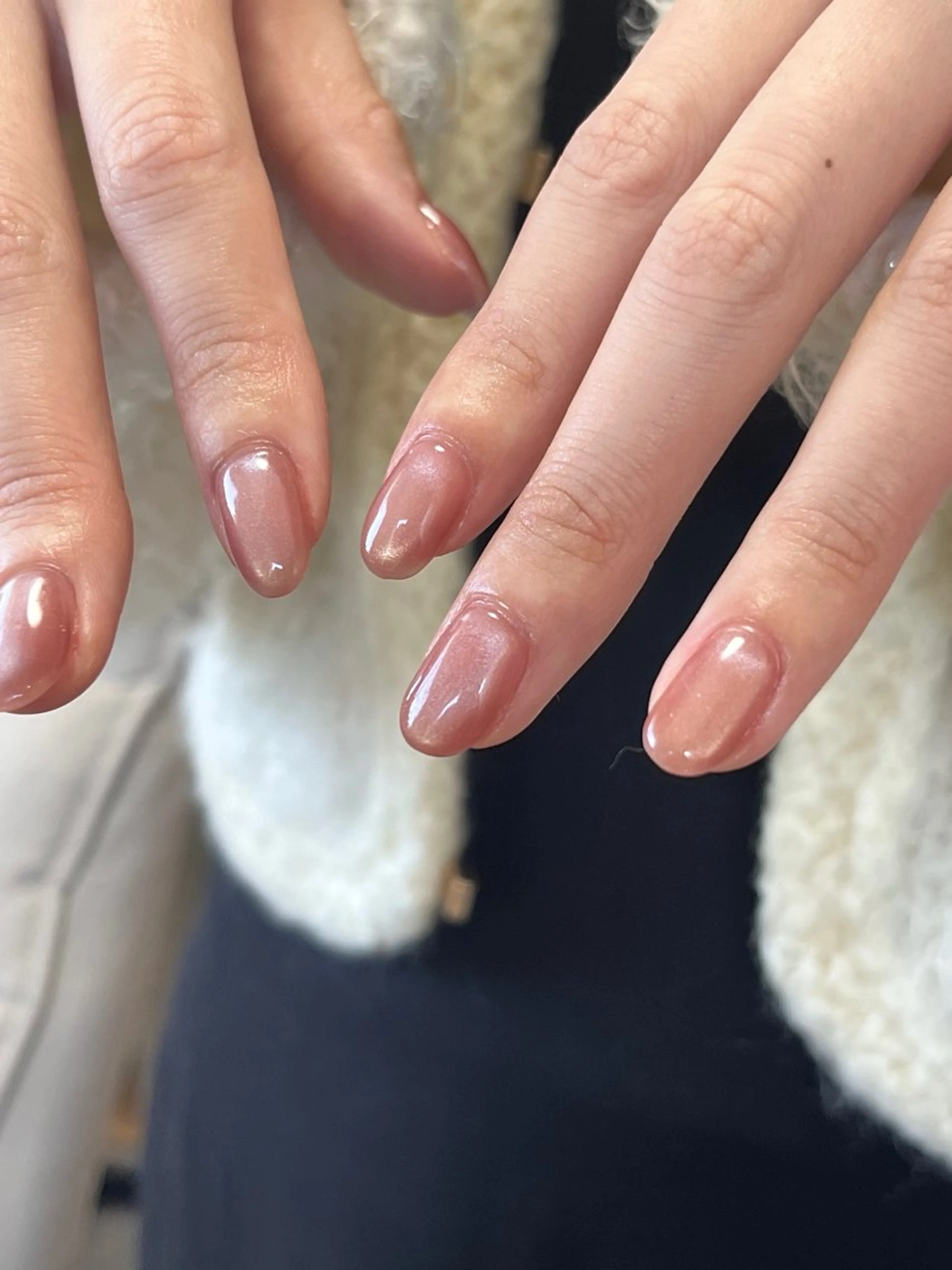 ネイル ジェルネイル キラキラネイル マグネットネイル オフィスネイル ワンカラーネイル ハンドネイル tamu nail 　金町のネイルデザイン