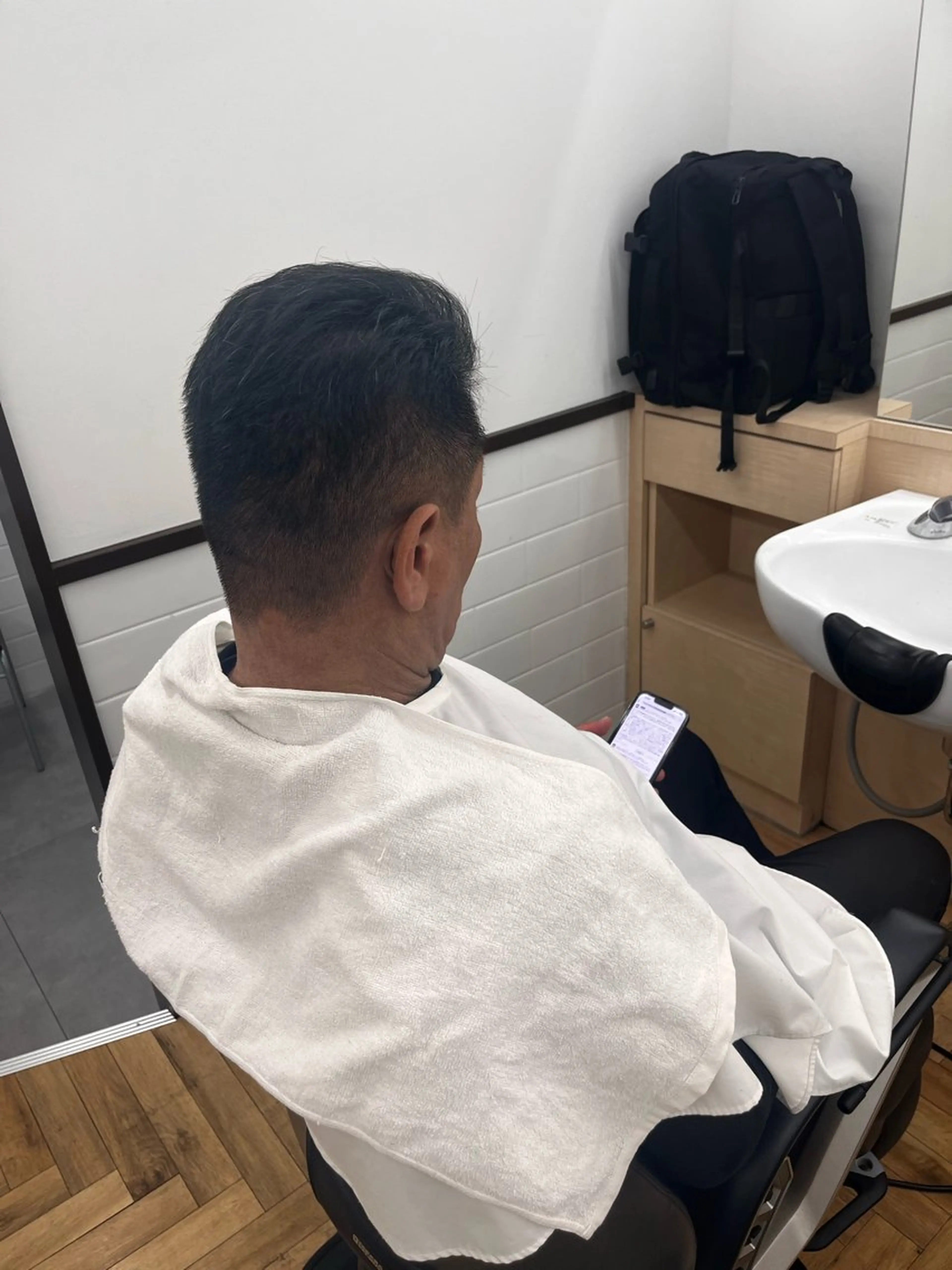 ショート メンズ 清水 寧生のヘアスタイル