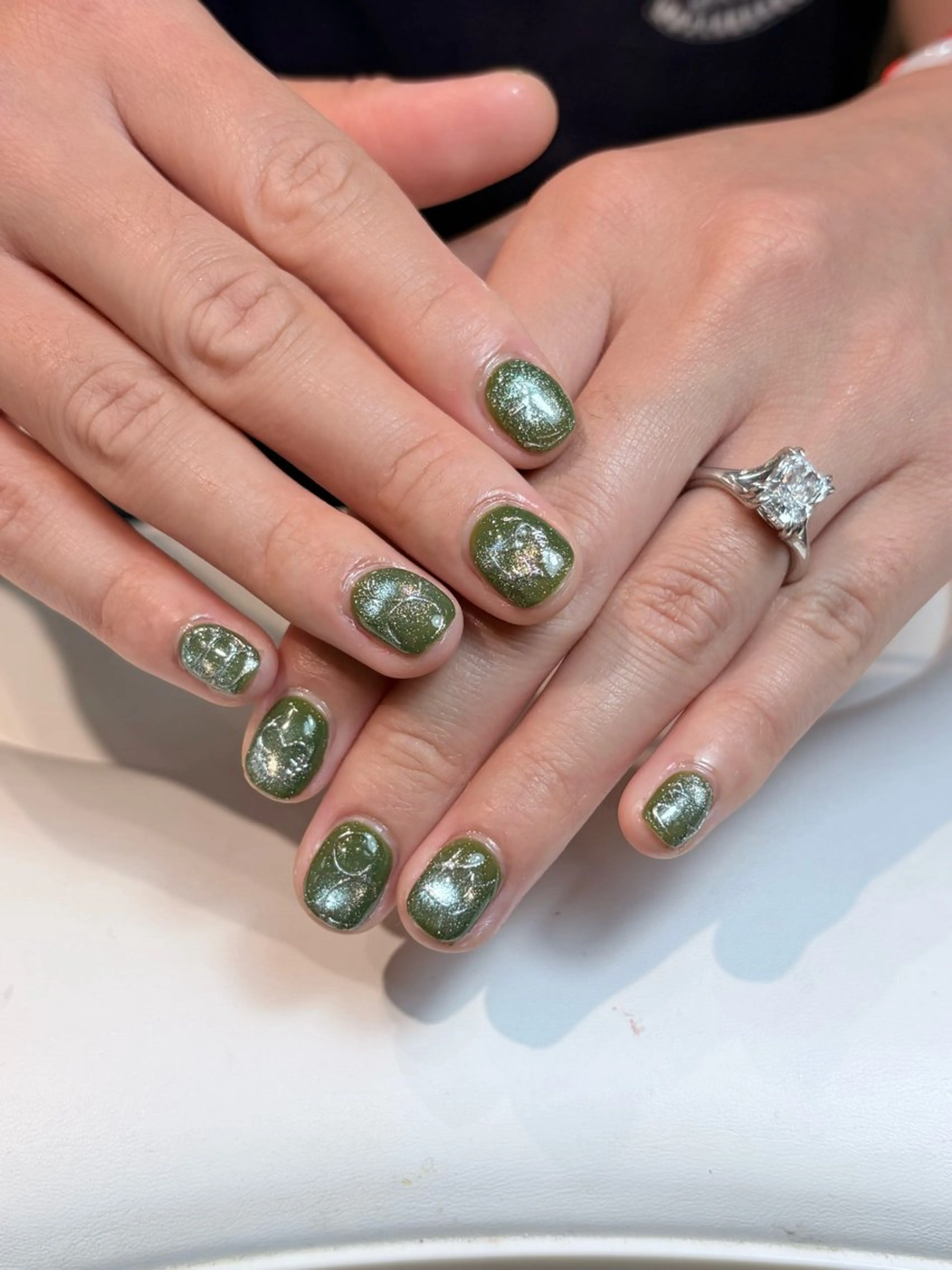 ネイル 韓国ネイル シンプルネイル ワンホンネイル n2 nail daikokuchoのネイルデザイン