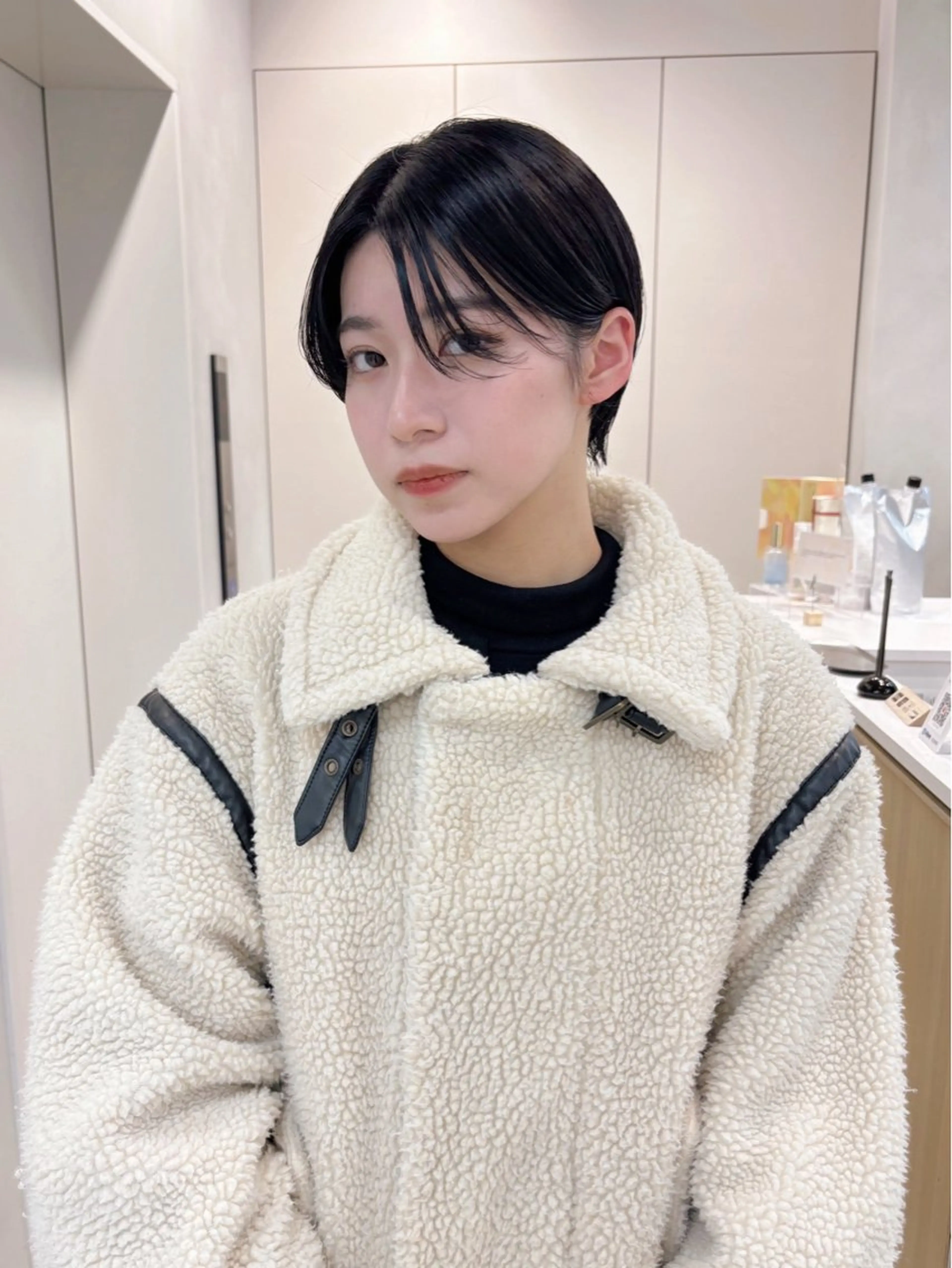 ショート 青木 優歩のヘアスタイル