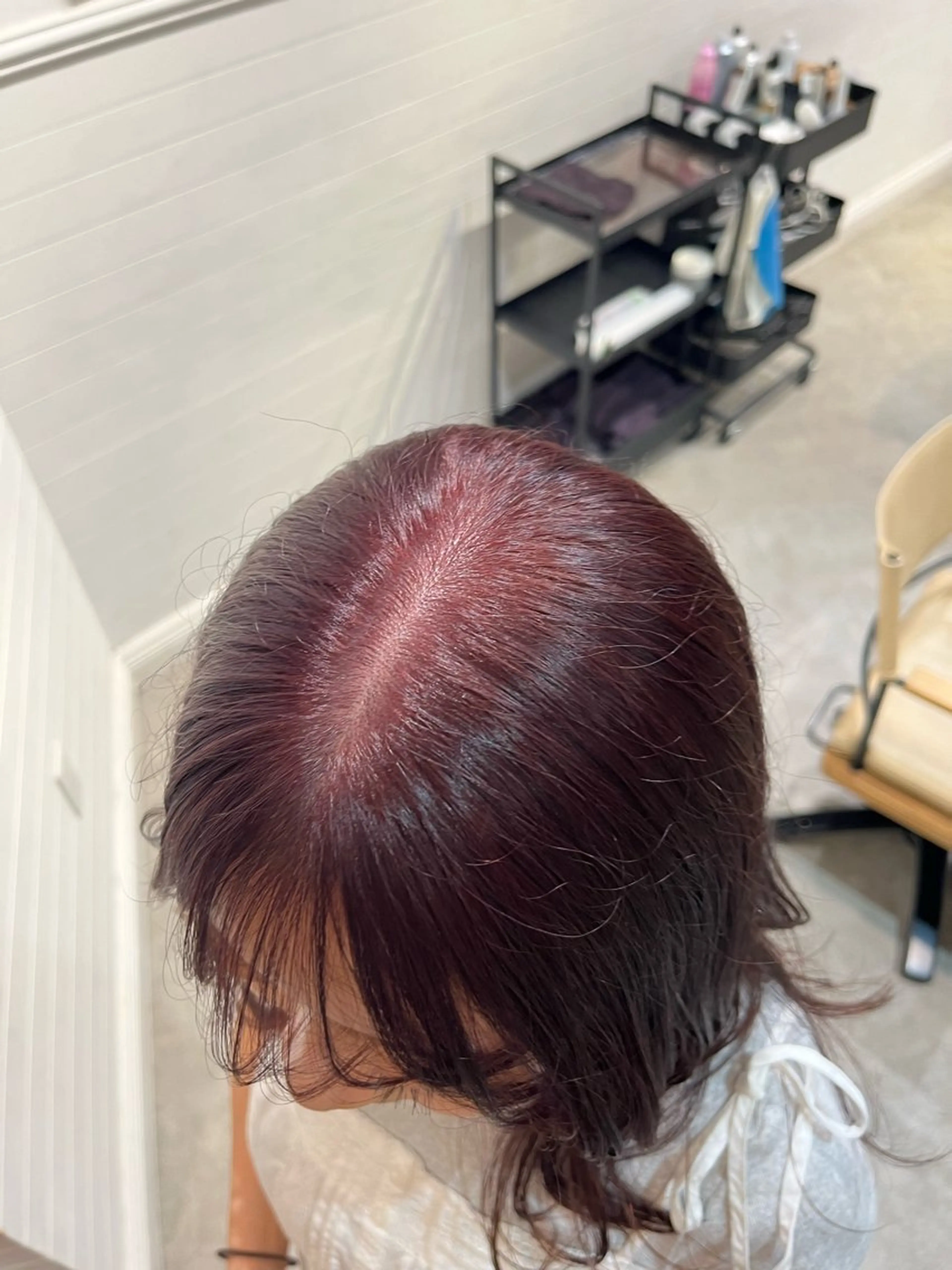 カラー ベージュカラー ピンクカラー ピンクベージュ 無料カットモデル募集 ／ueno aiのヘアスタイル