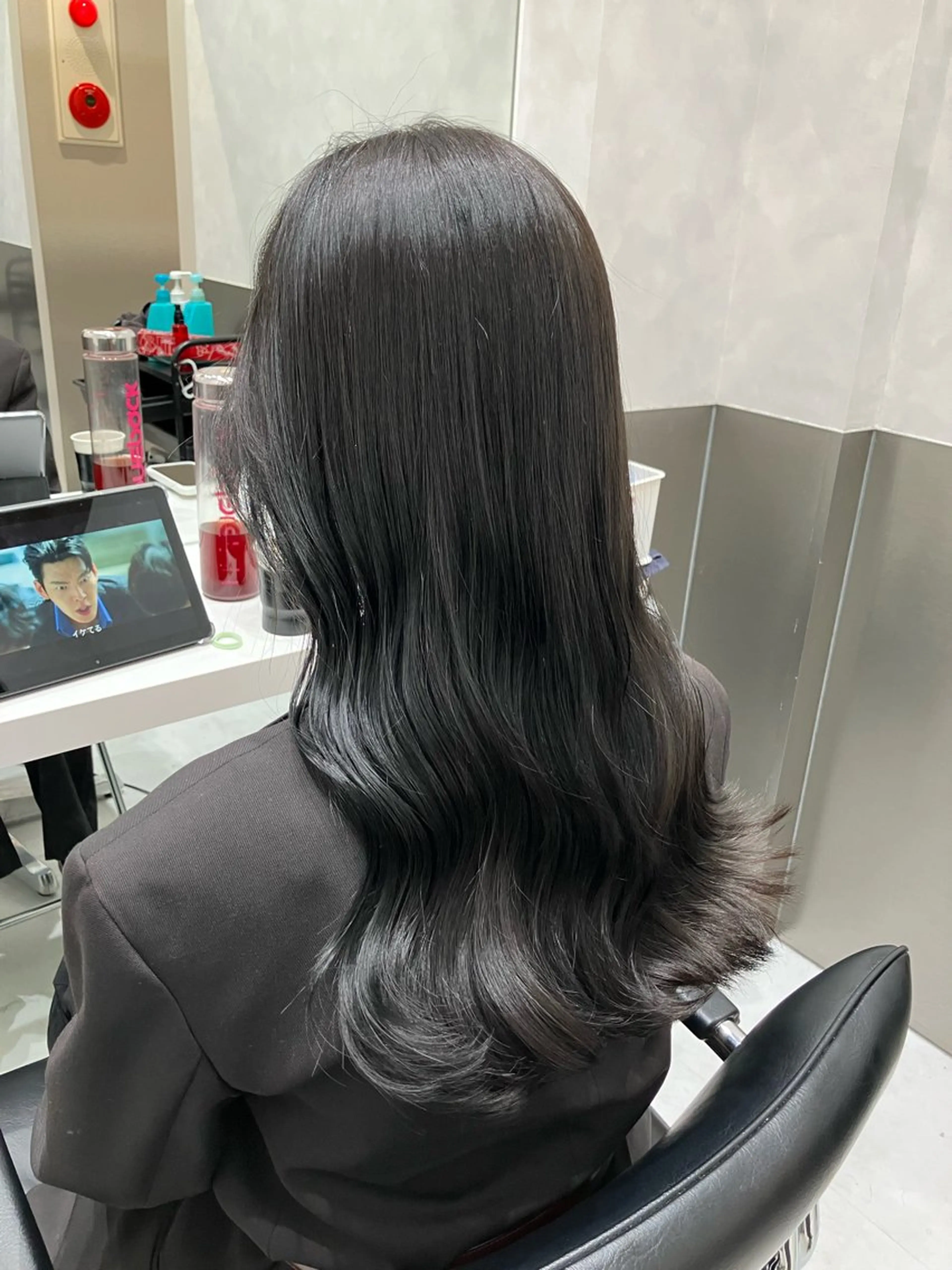 ロング カラー カット ヘアカラー トリートメント GO TODAY SHAIRE SALON原宿vita店舗所属・💖ブリーチなし透明 感💖ASAHIのヘアスタイル