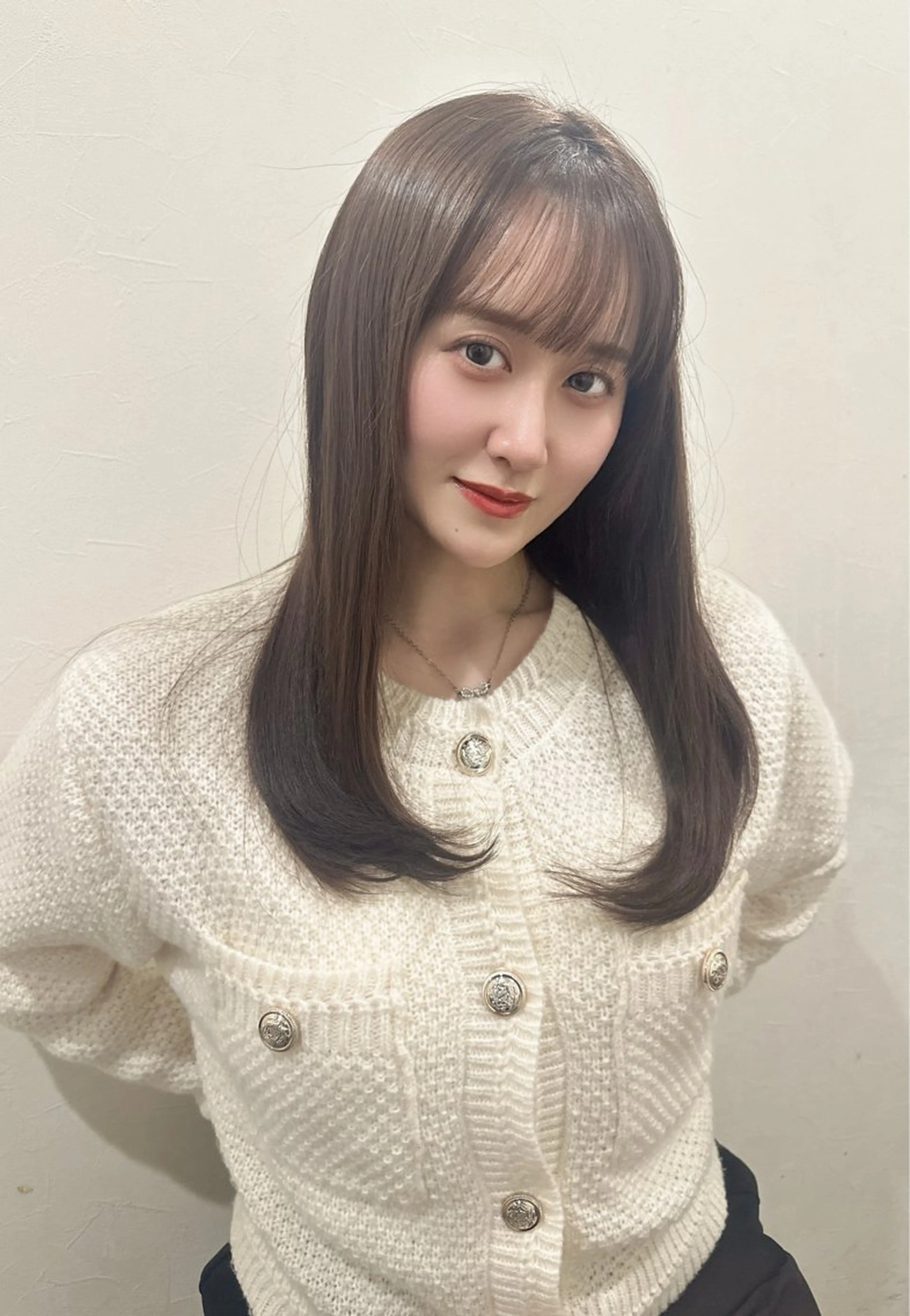 セミロング 藤井 佑真のヘアスタイル