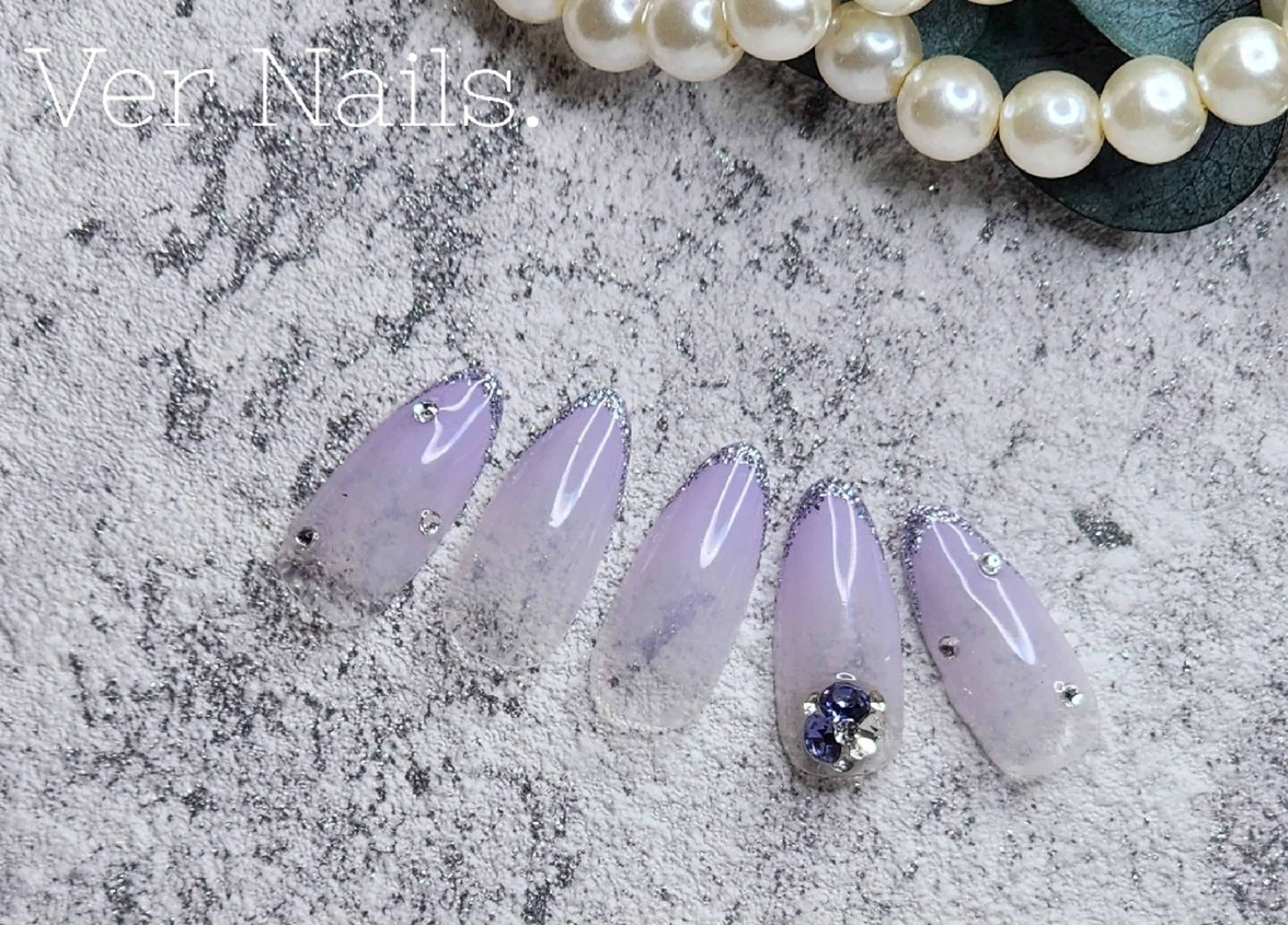 ネイル フレンチネイル グラデーション ハンドネイル Ver Nails.のその他イメージ