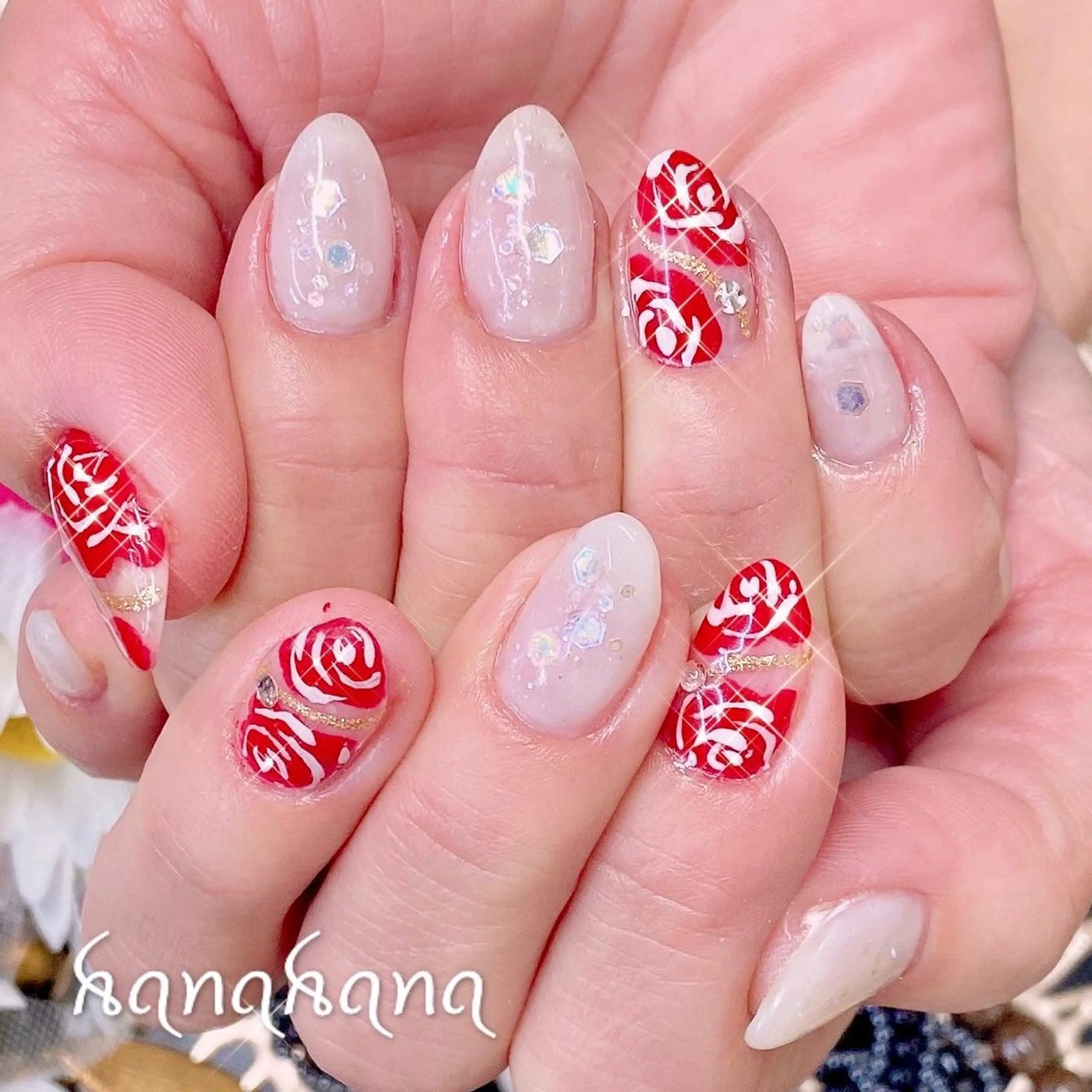 ネイル ジェルネイル HANAHANAのネイルデザイン