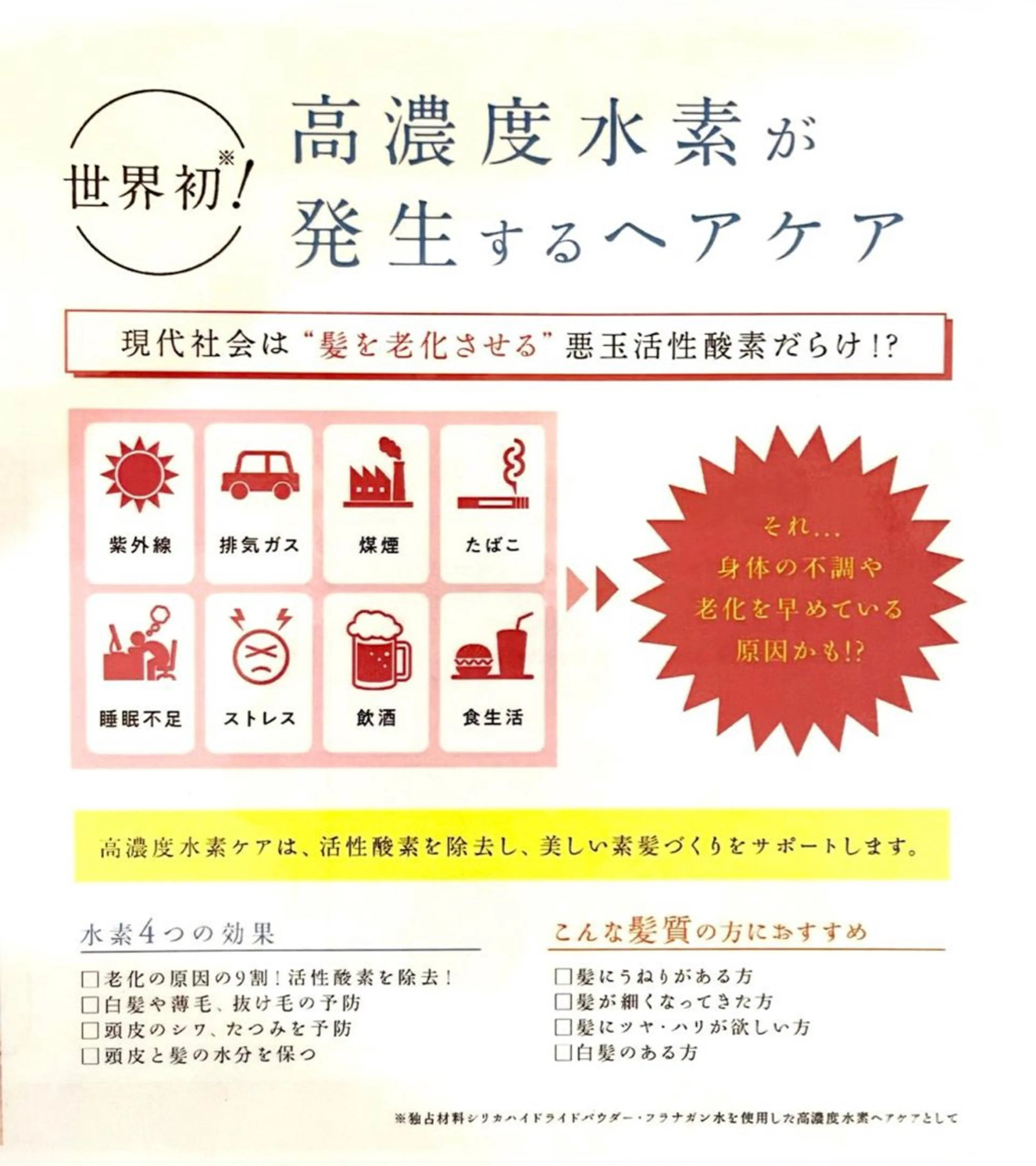 超高濃度水素ケアカラー（ワンカラー）🐯の写真