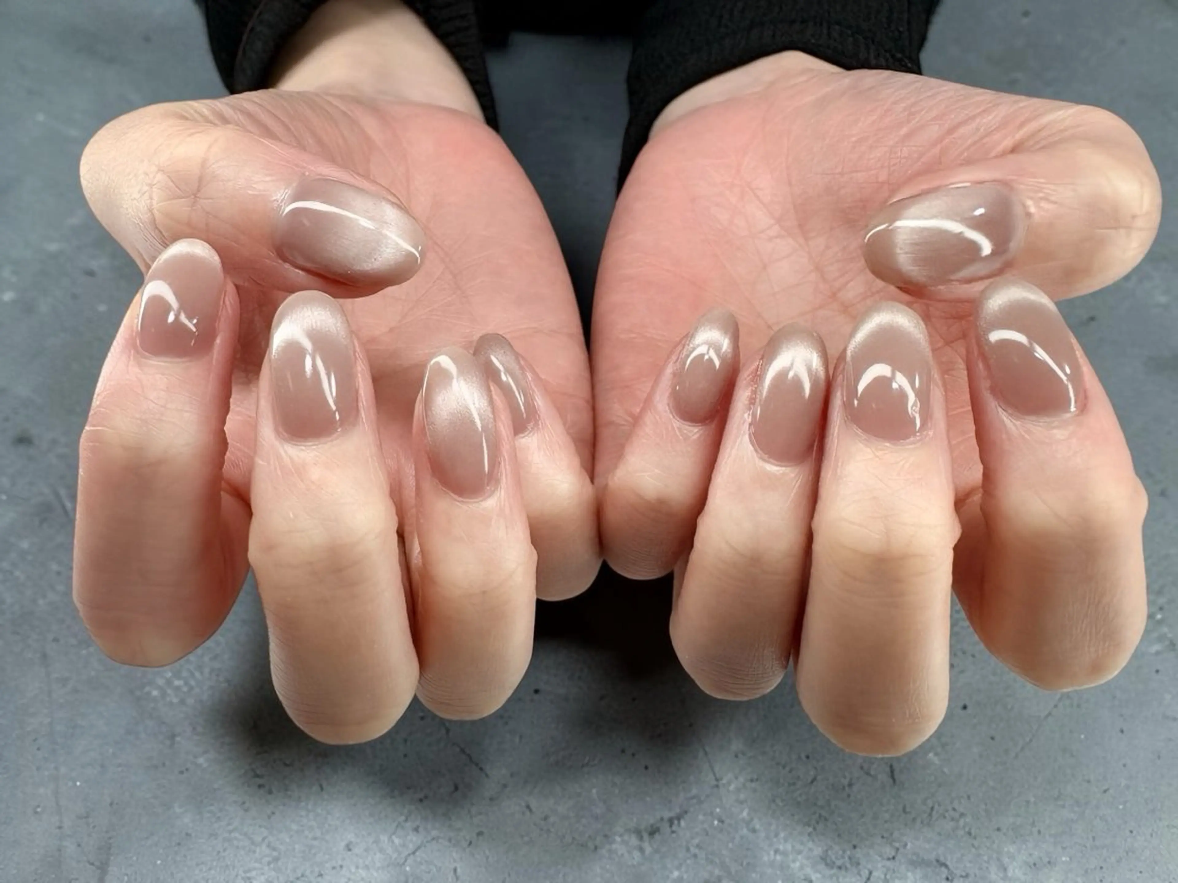 ネイル フットネイル フレンチネイル ジェルネイル ラメ(グリッター) マグネットネイル ハンドネイル ハンドケア ♡Bivi♡自爪に 優しいネイルサロンのネイルデザイン